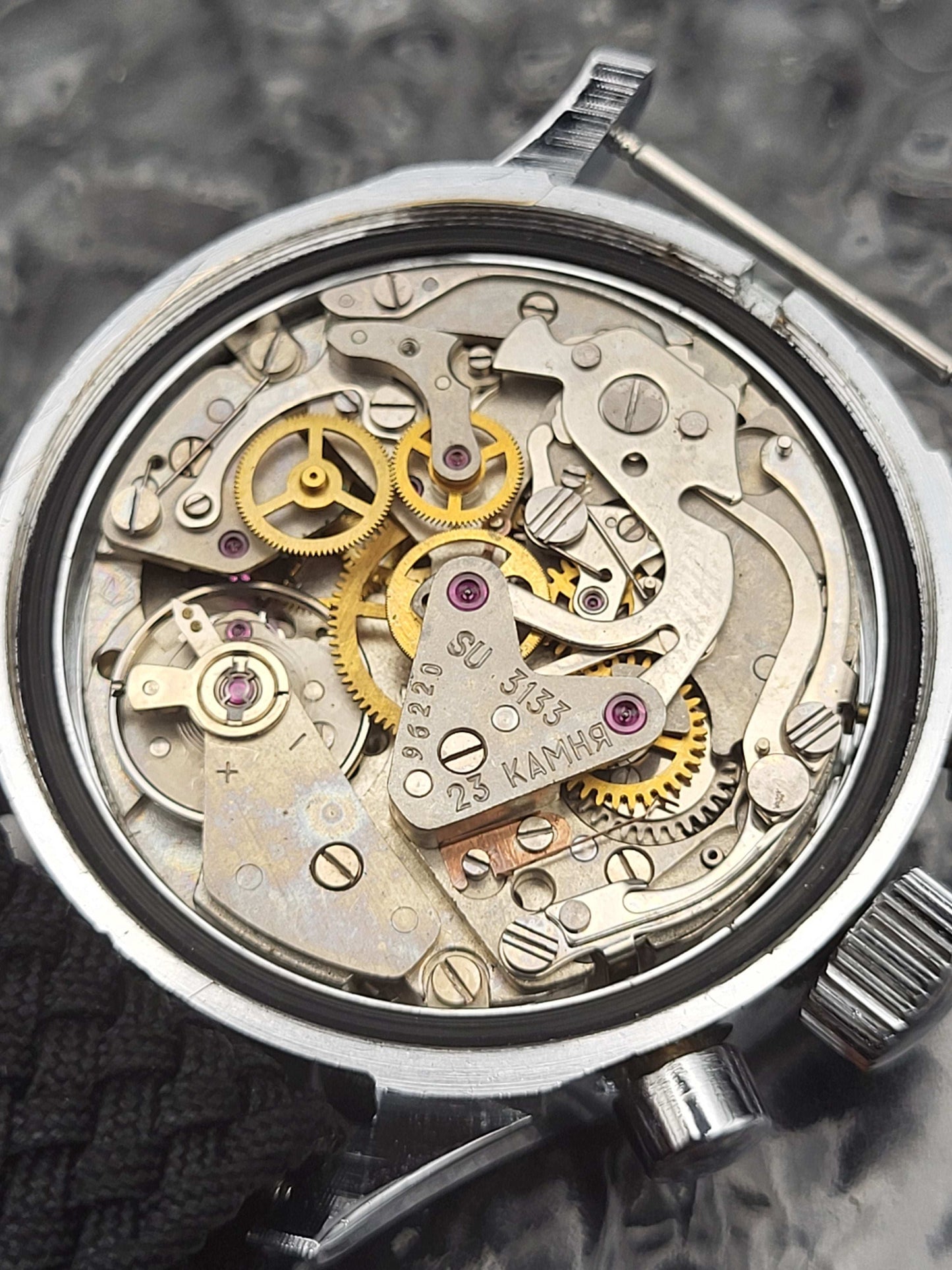 Poljot Buran Chronograph - Cal. 3133 - Men's Flyback Chronograph