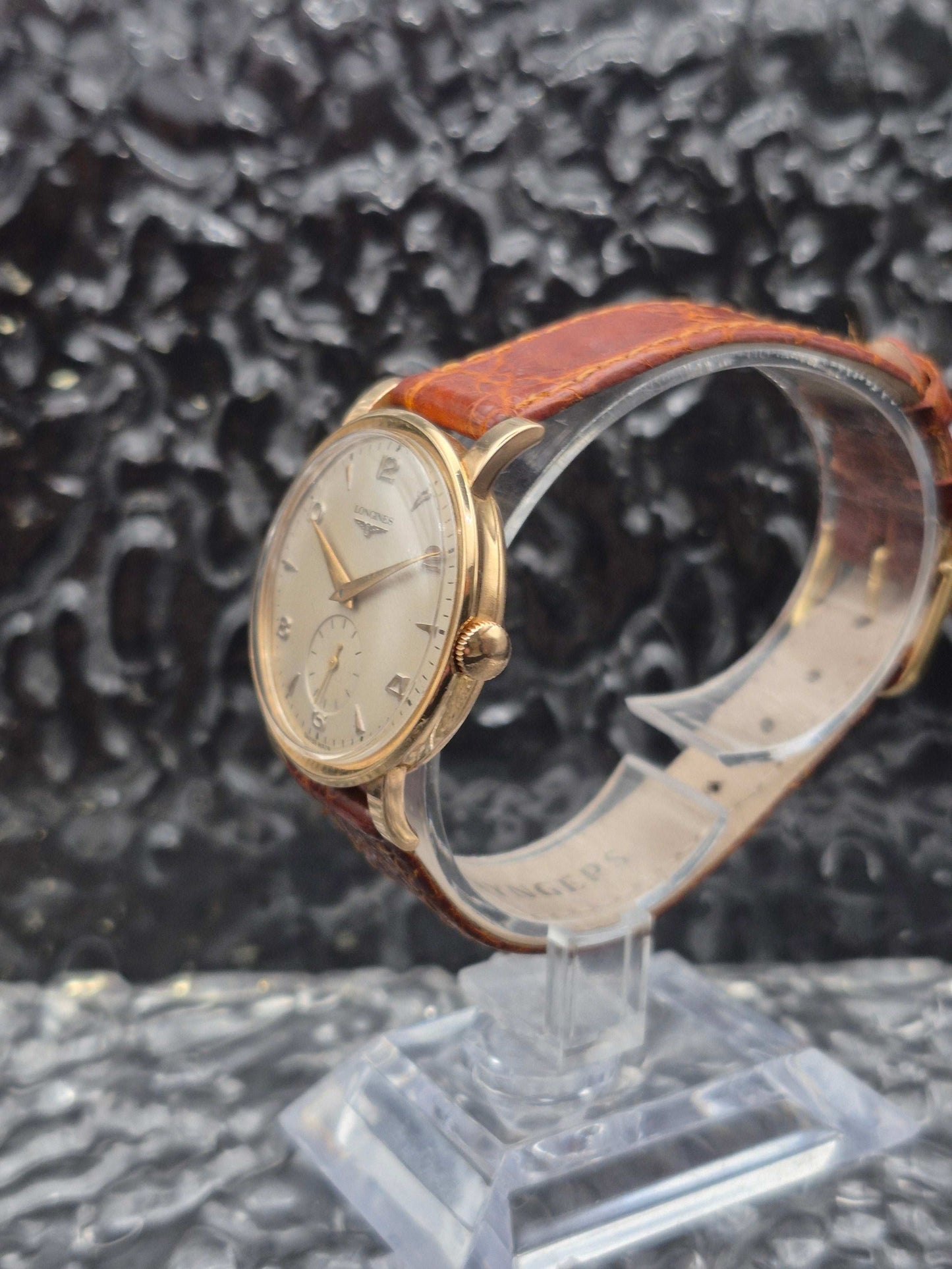 Longines Solid Gold 18k 750 Dress Watch Calatrava Ref. 6284.3 Manual Wound - Red Robin Watches