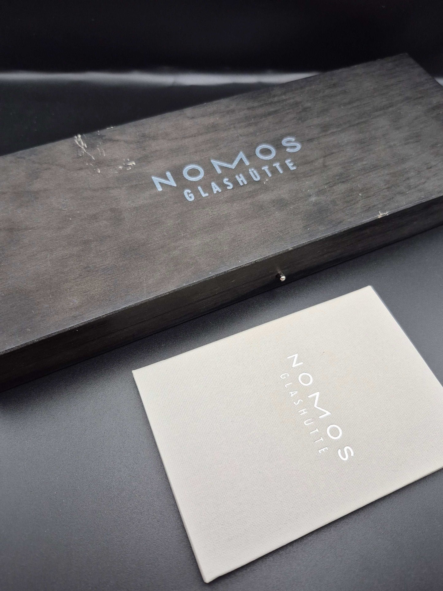 Nomos Ludwig Siemens Manual Wound Box And Papers