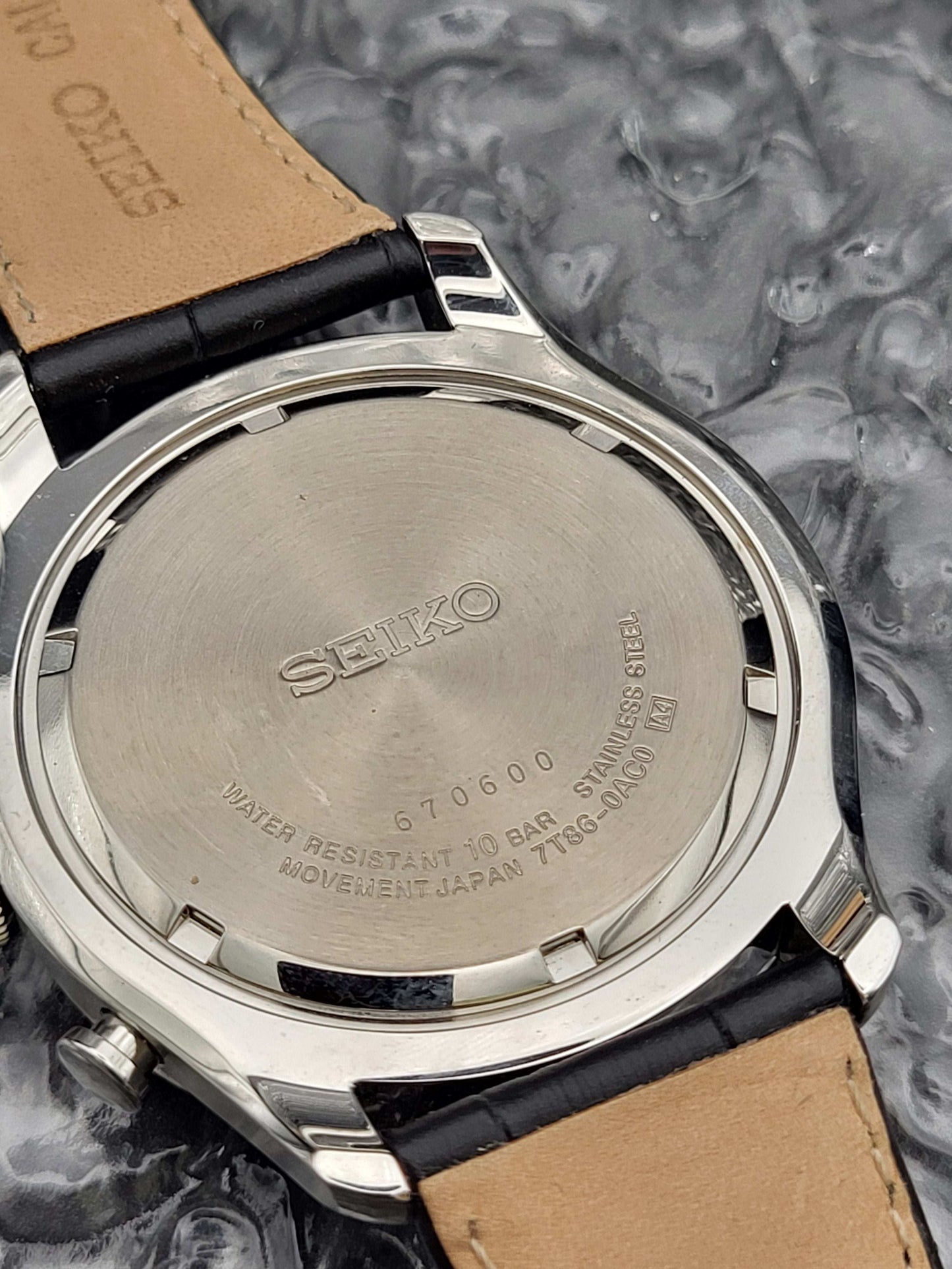 Seiko Perpetual Chronograph - Ref. SPC131P1 - 7T86-0AC0 - Quartz