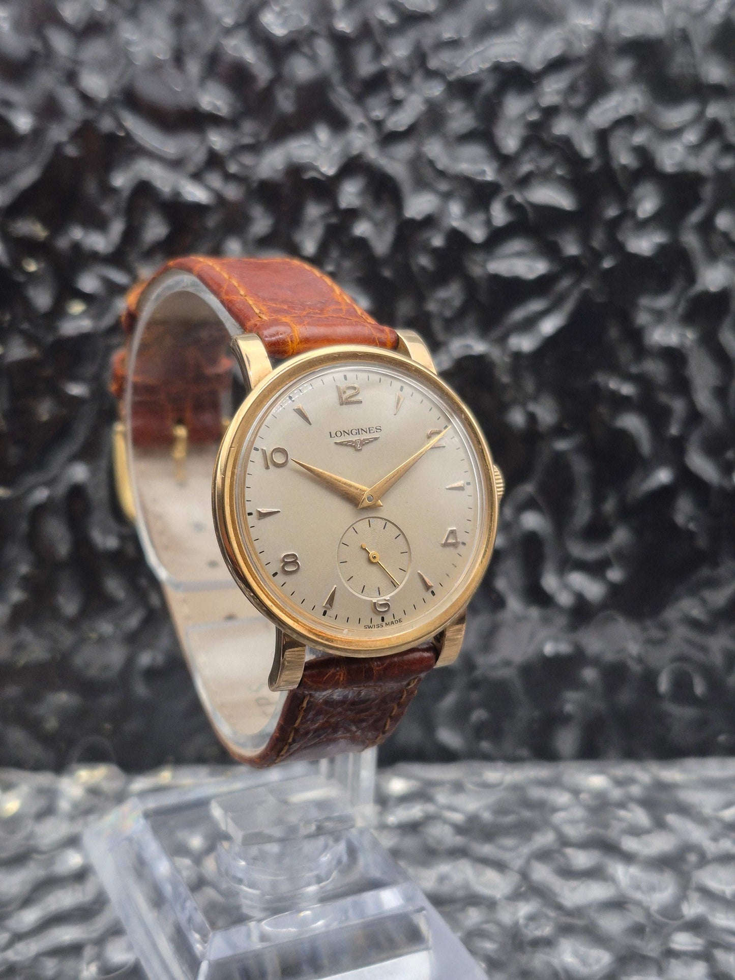Longines Solid Gold 18k 750 Dress Watch Calatrava Ref. 6284.3 Manual Wound - Red Robin Watches