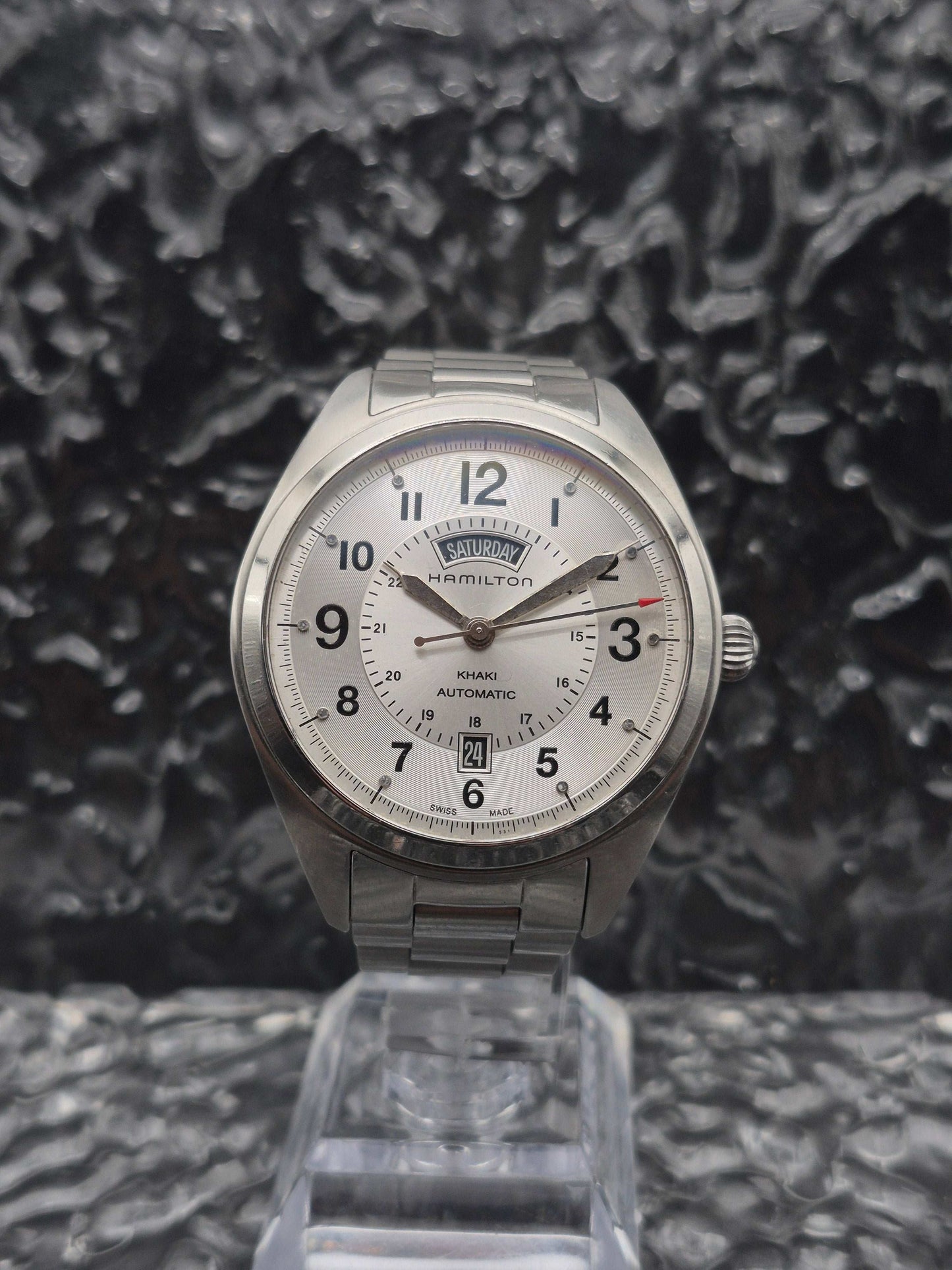 Hamilton Khaki Field - Ref. H705050 - Automatic Men's Watch - Day Date