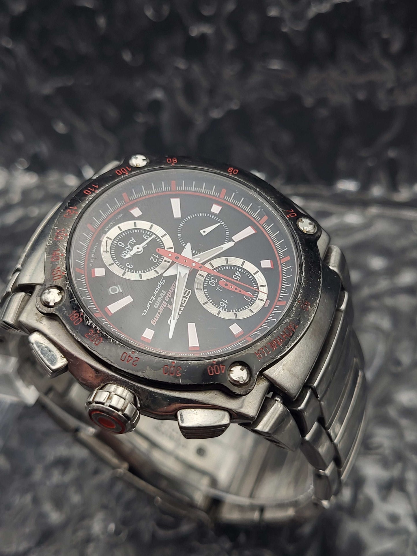 Seiko Sportura Honda F1 Racing Team - Ref. 7T62-0GR0 - SNA749 - Chronograaf - Red Robin Watches