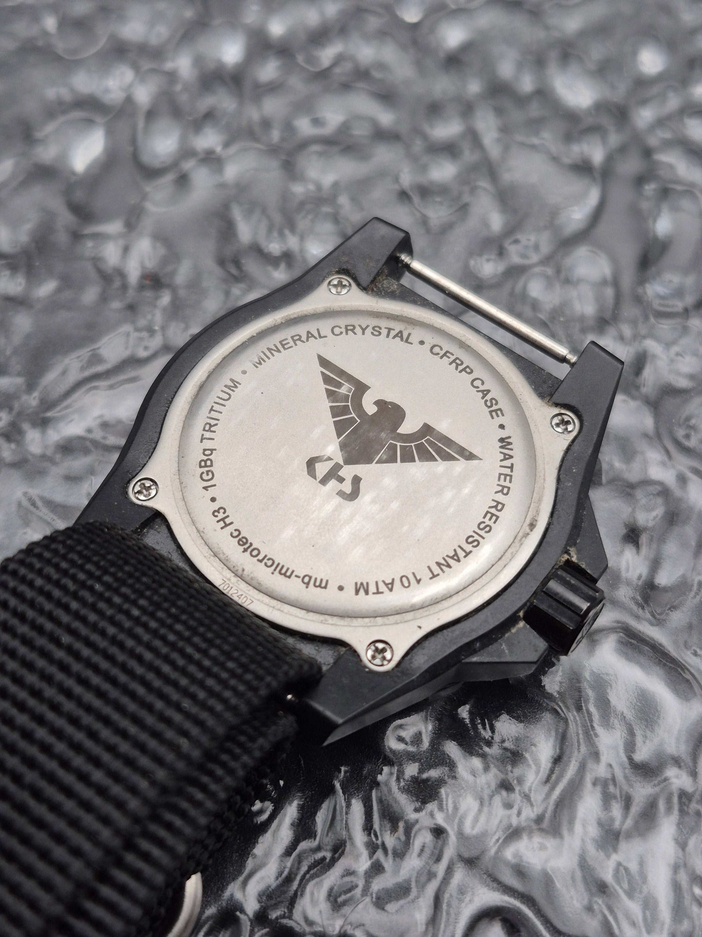 KHS H3 Tactical Quartz NATO Strap Date Window