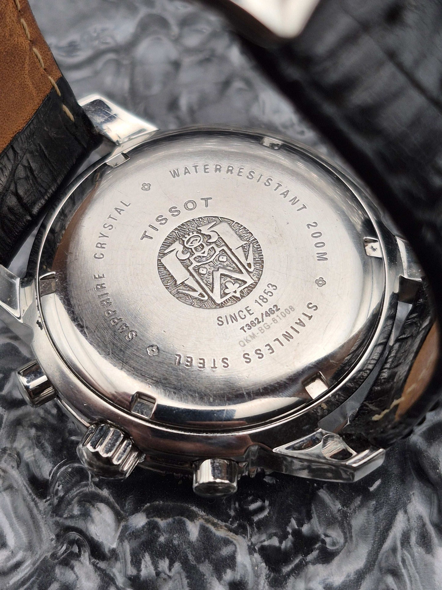 Tissot PRS200 Quartz Chronograph Ref. 362/462 Silver Dial