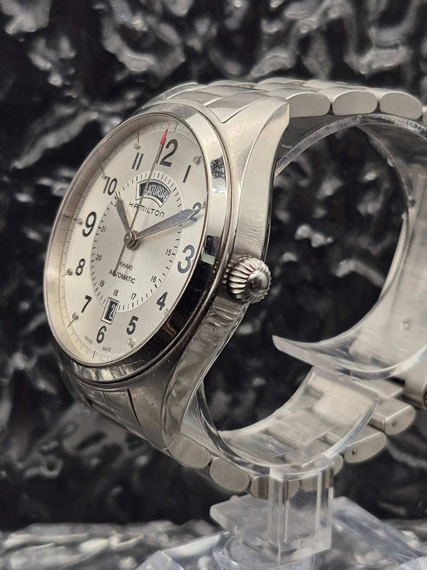 Hamilton Khaki Field - Ref. H705050 - Automatic Men's Watch - Day Date