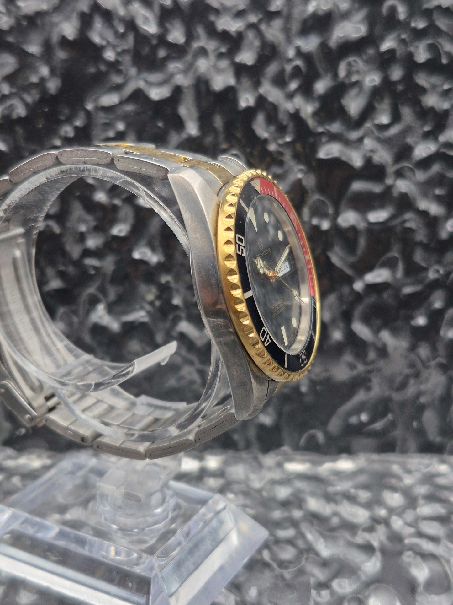 Sandoz Automatic Diver Ref. 1958-D-70-8 Swiss ETA Calibre 25j Two Tone
