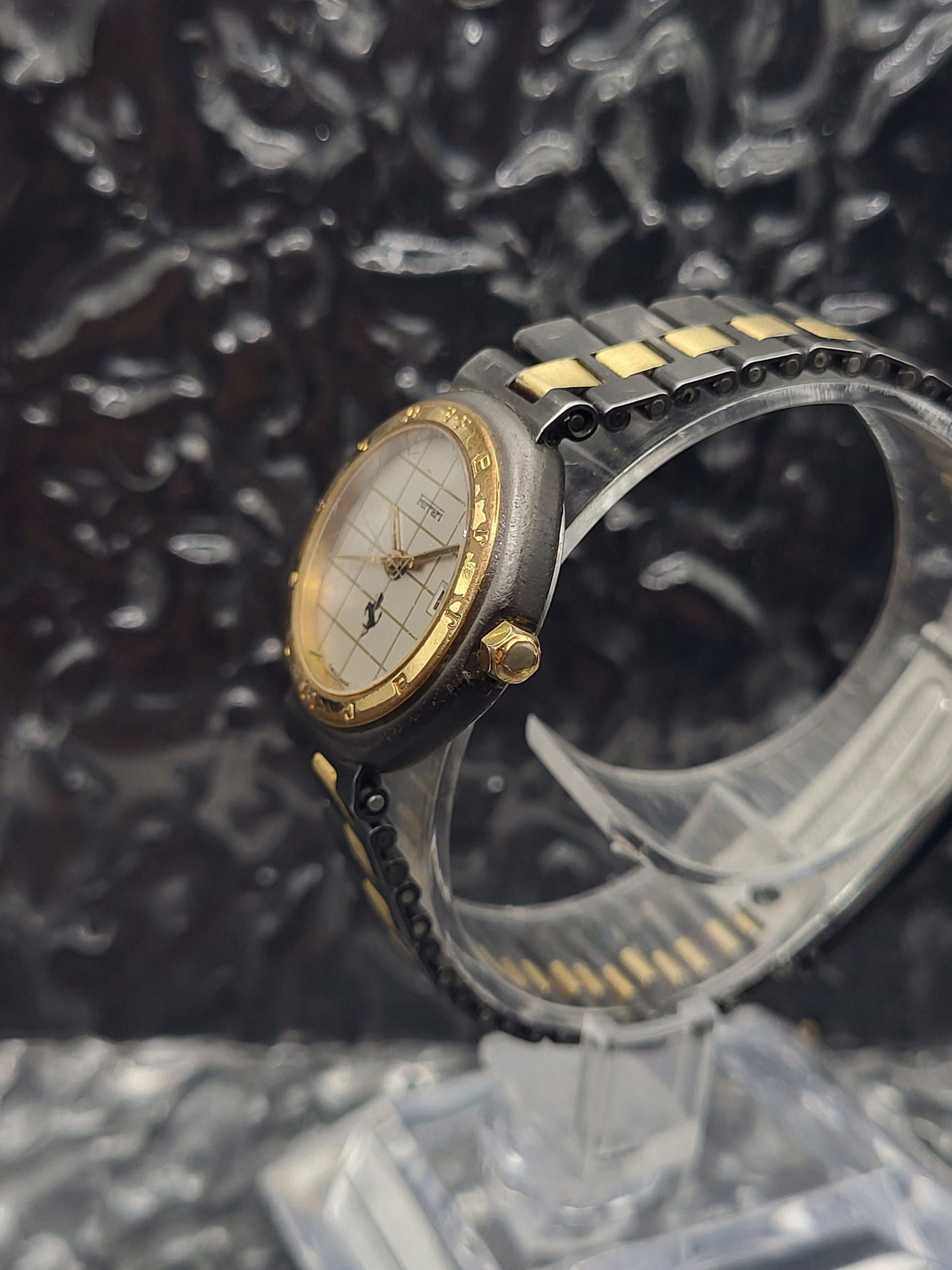 Ferrari By Cartier - Quartz - Two Tone - Ladies - Date - Red Robin Watches