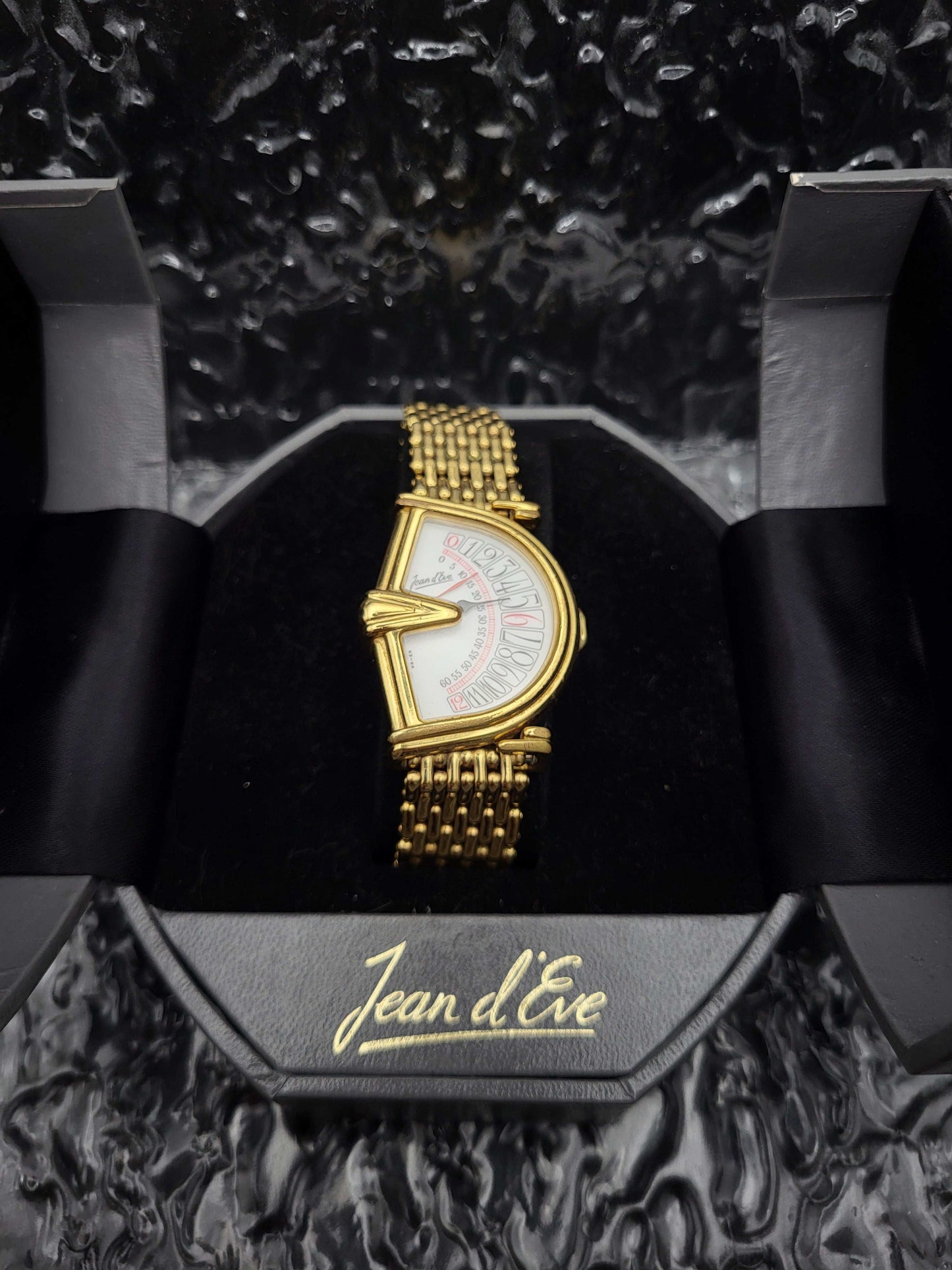 Jean D'Eve Sectora Retrograde Watch - 32 mm - Quartz - Men's - Boxed Rare