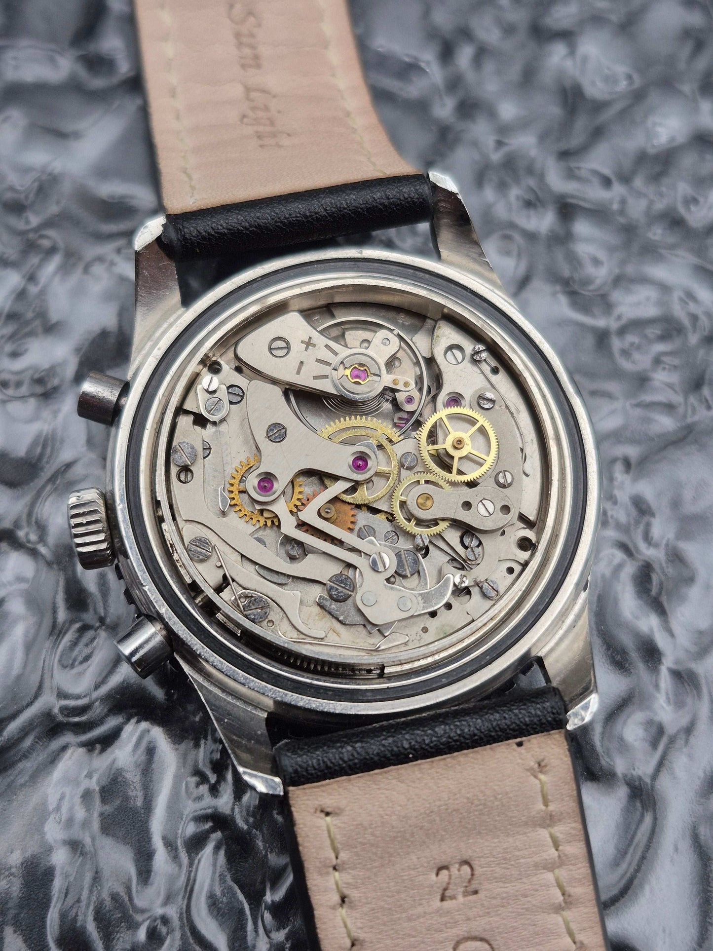 La Martine Chronograph Ref. 1382 Landeron 248 Movement