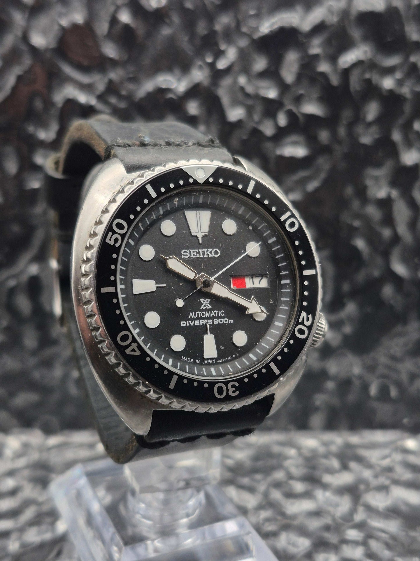 Seiko Franken Turtle NH36 Movement Automatic Day Date