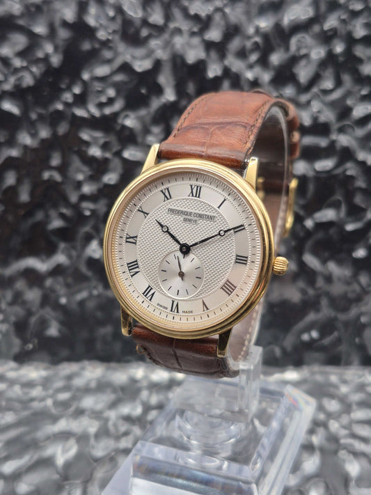 Frederique Constant Slimline Ref. FC235X3S5 Quartz Sub Second Dress