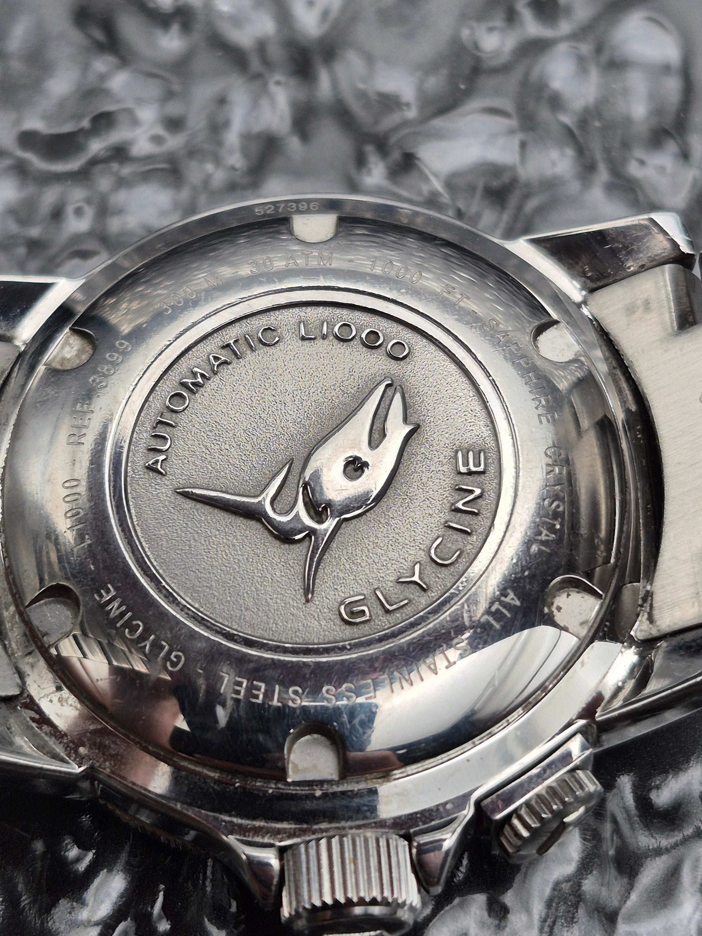 Glycine Lagunare L1000 Ref. 3899 Automatic Diver Men's