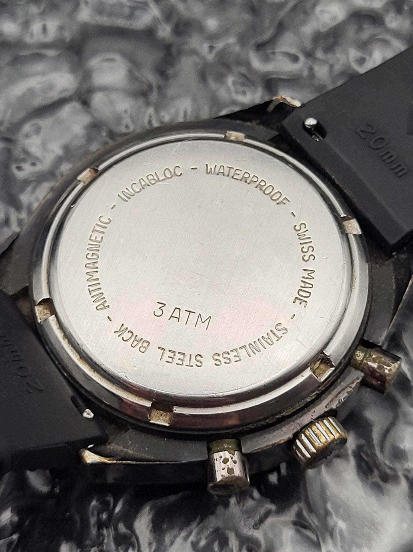 Meister Anker Chronograph - Cal. Valjoux 7733 - Black PVD Case