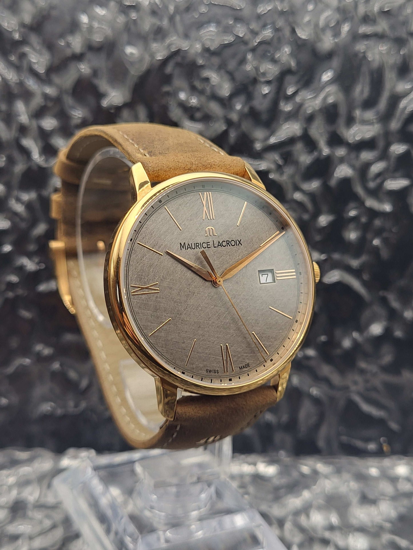 Maurice Lacroix Eliros - Ref. EL1118-PVP01-210-1 - Quartz - Rose Gold - Full Set