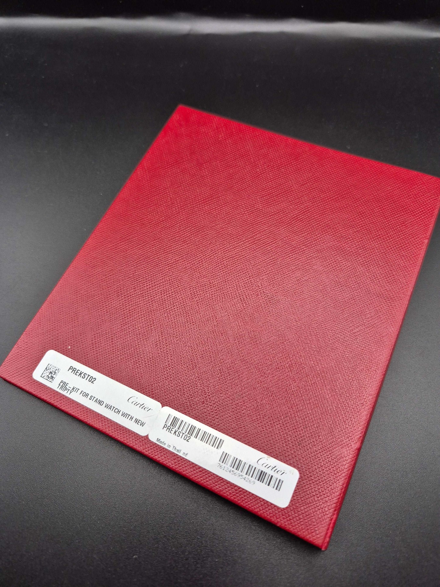 Cartier Watch Manual Booklet Ref. PREKST02