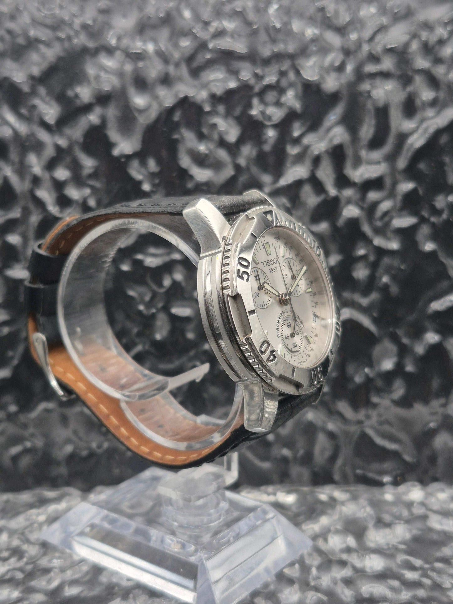 Tissot PRS200 Quartz Chronograph Ref. 362/462 Silver Dial