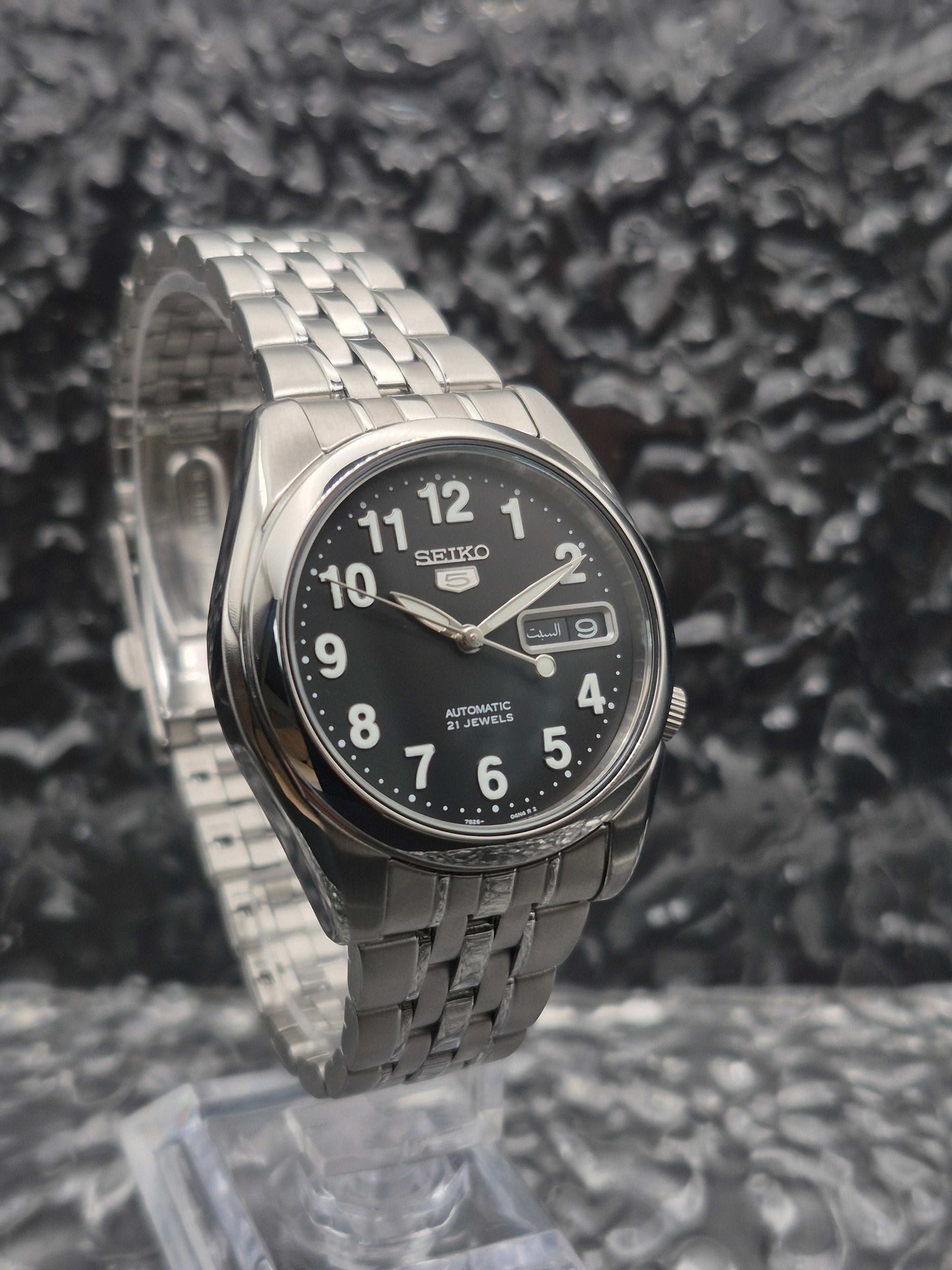 Seiko 5 Sports Ref. SNK381K1 - 7S26-01V0 Boxed Automatic Watch