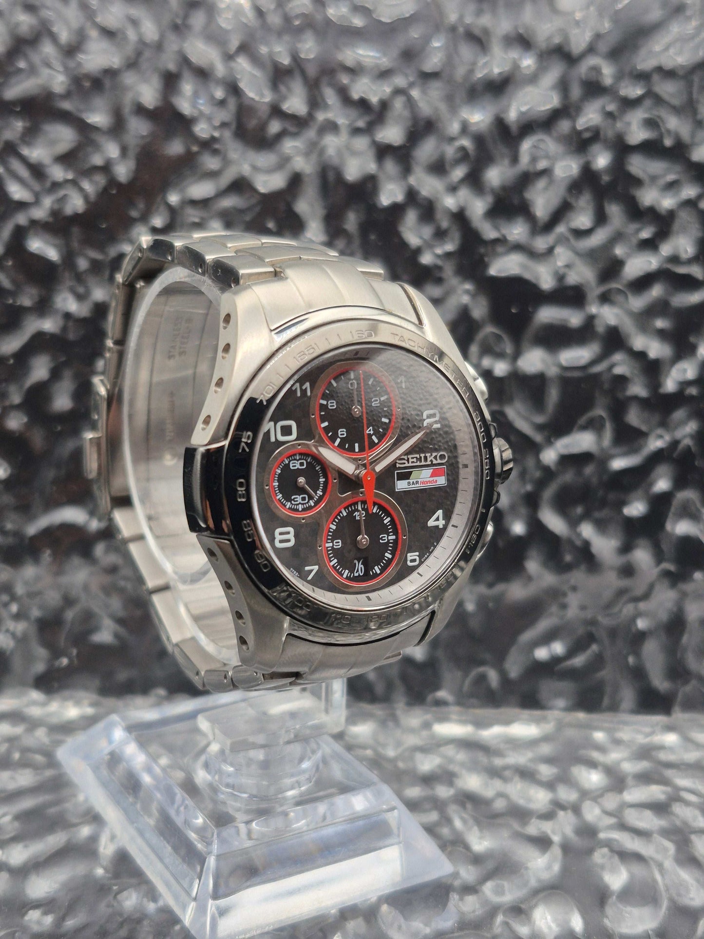 Seiko Ignition Honda Ref. 7T92-0GJ0 Limited Edition Titanium - Red Robin Watches