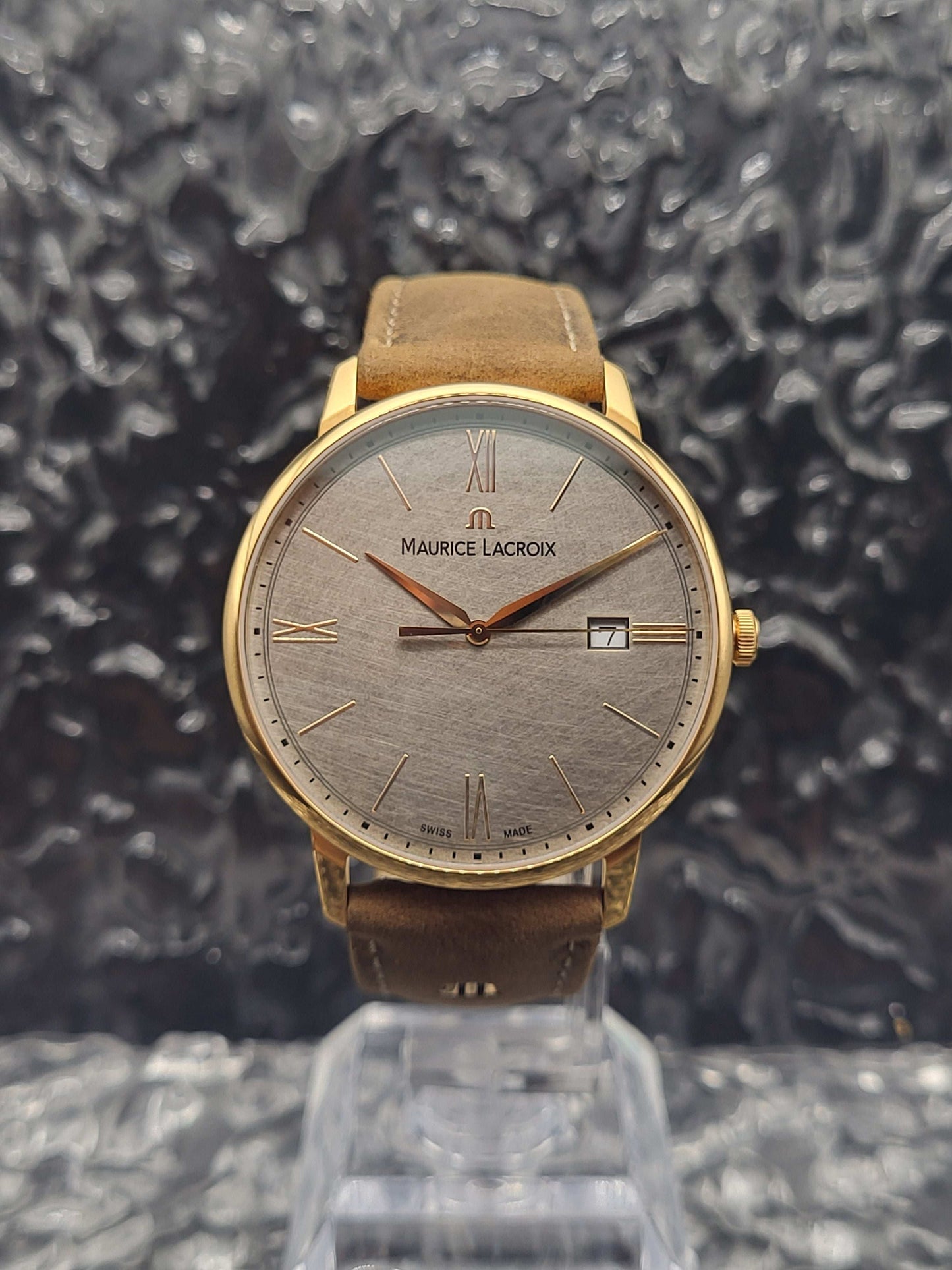 Maurice Lacroix Eliros - Ref. EL1118-PVP01-210-1 - Quartz - Rose Gold - Full Set