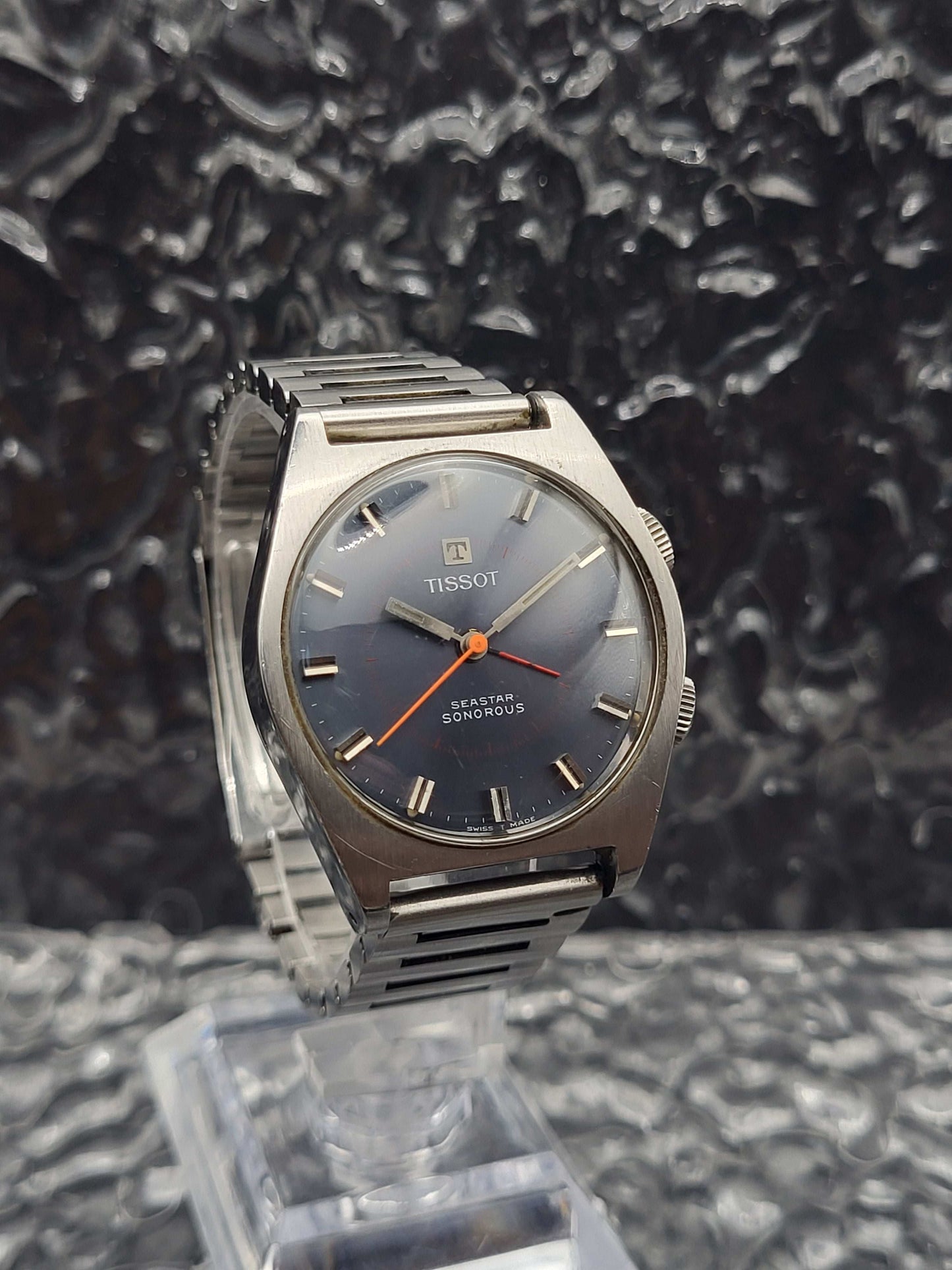 Tissot Seastar Sonorous - Ref. 40500-3X - Blue Dial - Alarm Watch