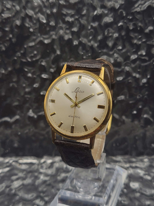 Laco Electric - Vintage - Men's - Gold Plated - Quartz