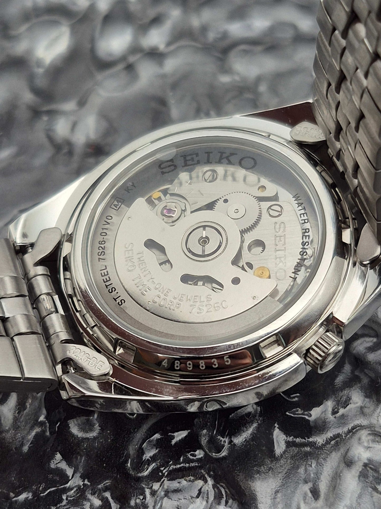 Seiko 5 Sports Ref. SNK381K1 - 7S26-01V0 Boxed Automatic Watch