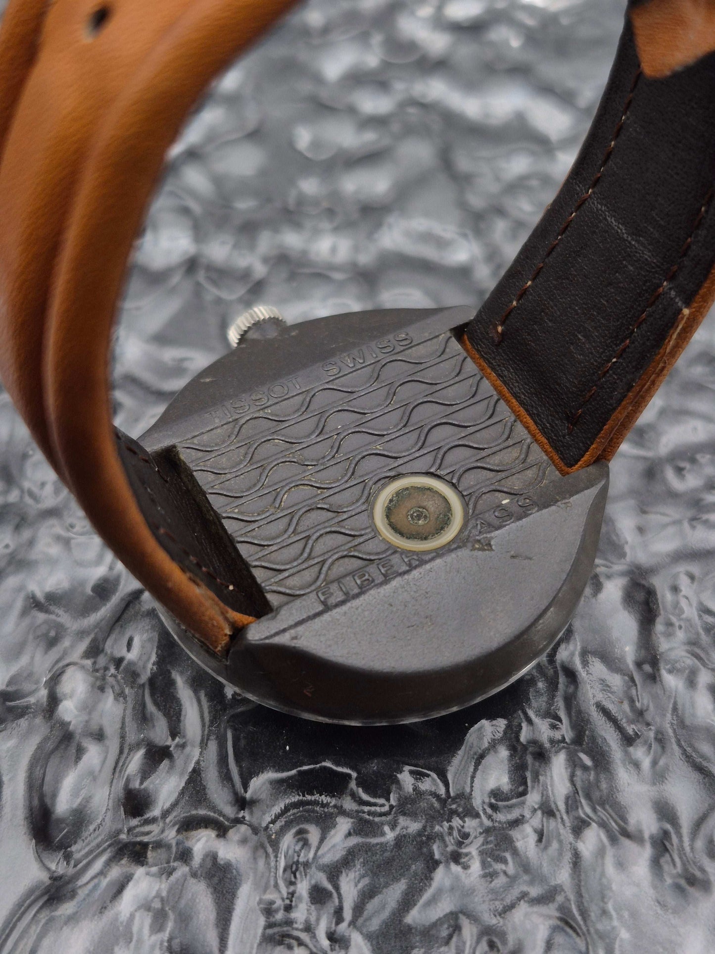 Tissot Sideral Automatic Men's Watch Sunburst Dial Fiberglass Case