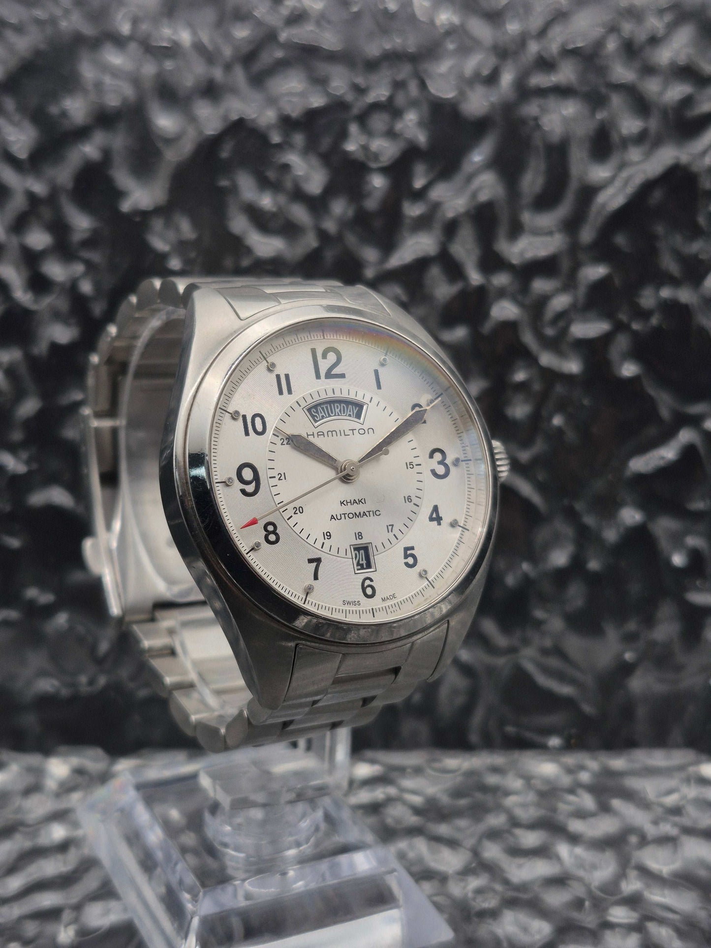 Hamilton Khaki Field - Ref. H705050 - Automatic Men's Watch - Day Date