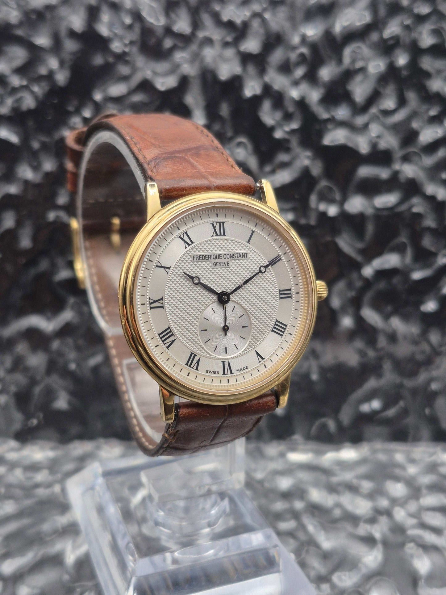 Frederique Constant Slimline Ref. FC235X3S5 Quartz Sub Second Dress