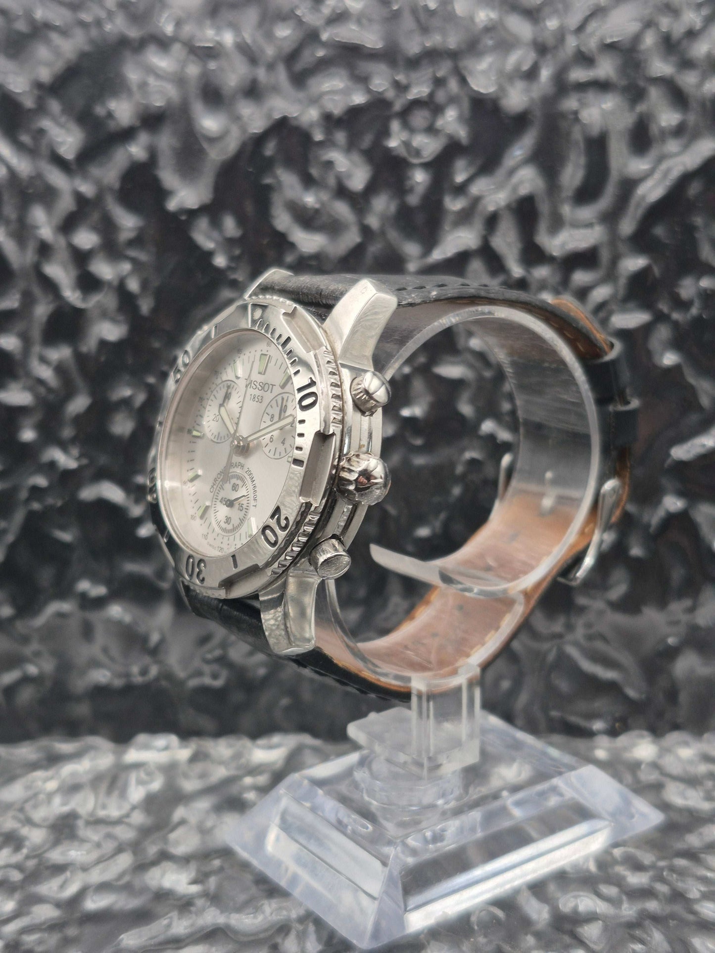 Tissot PRS200 Quartz Chronograph Ref. 362/462 Silver Dial