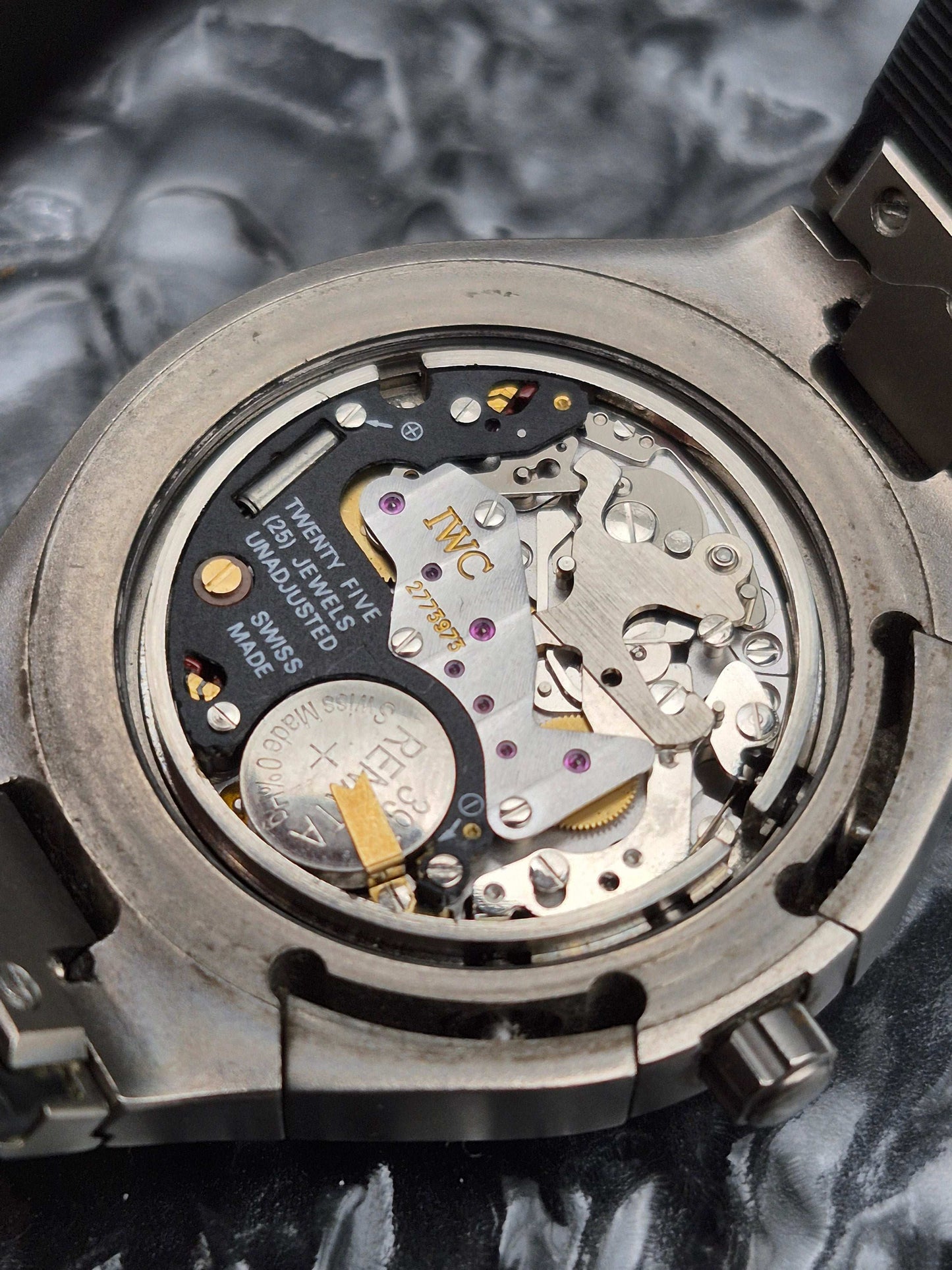 IWC Porsche Design Titan Ref. 3738 Quartz Chronograph