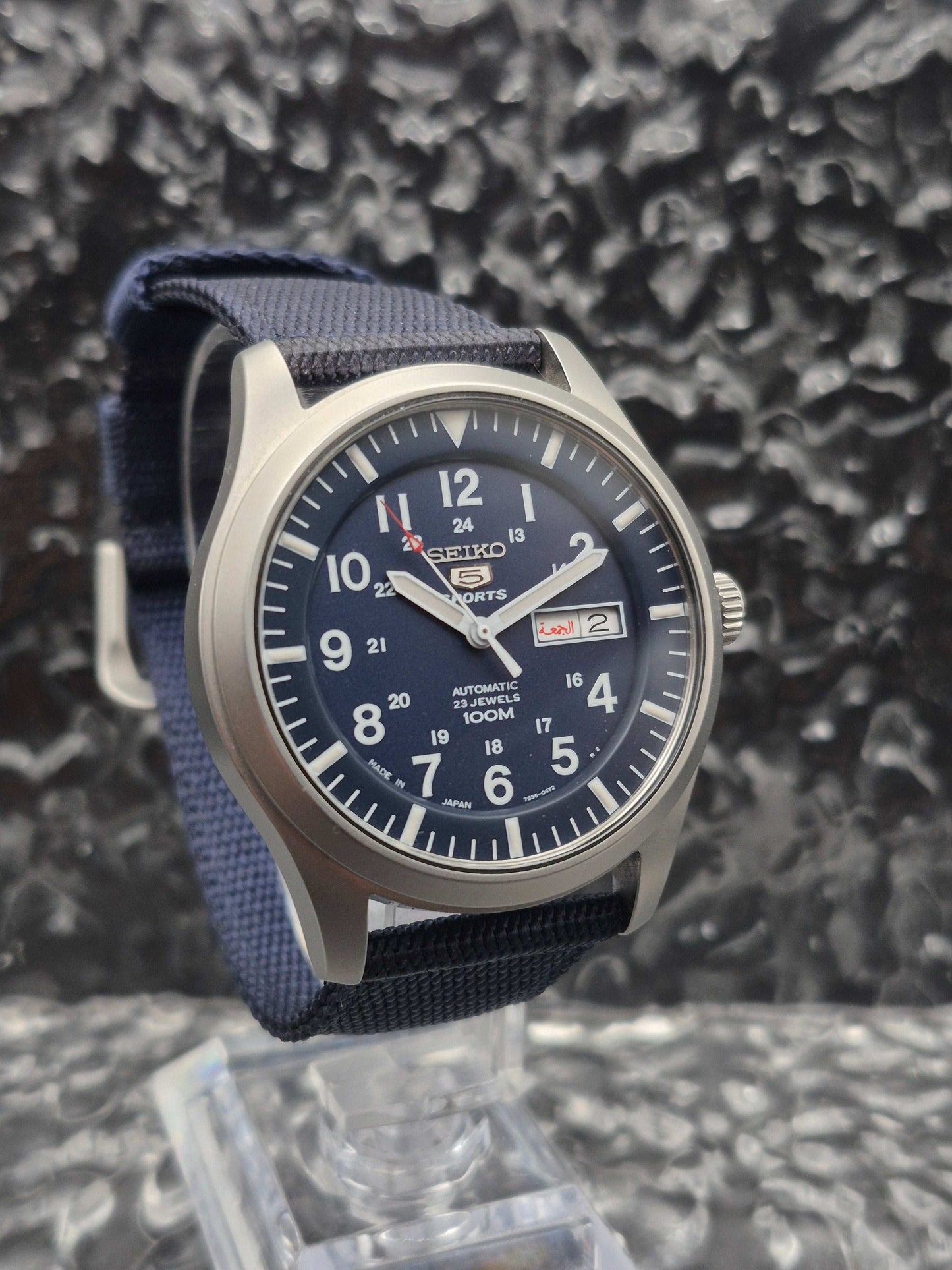 Seiko 5 Sports Ref. 7S36-03J0 SNZG11J1 Automatic Military Watch