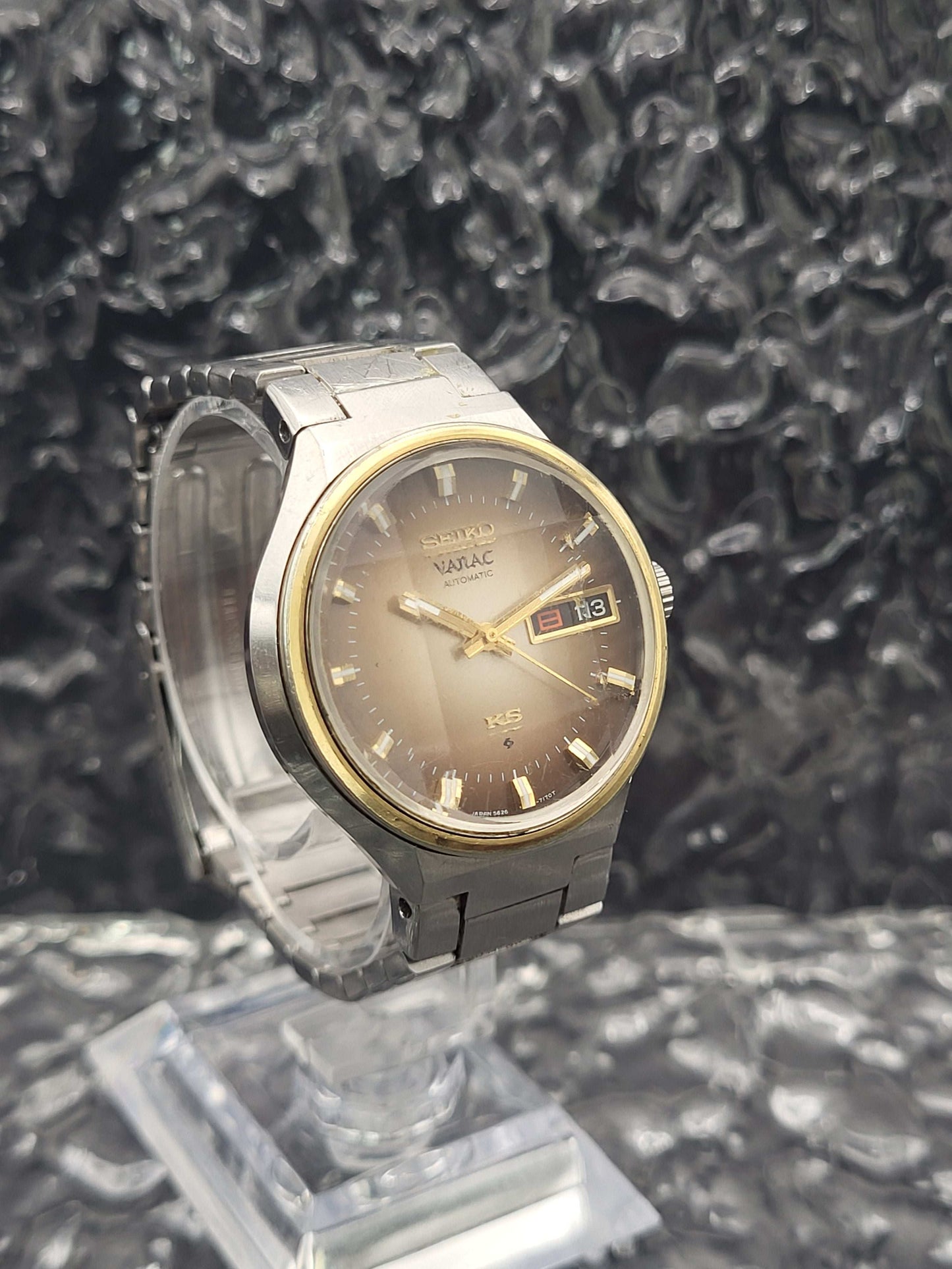 Seiko King Seiko Vanac - Ref. 5626-7220 - Kanji Day Date - Automatic - Facet Crystal - Red Robin Watches