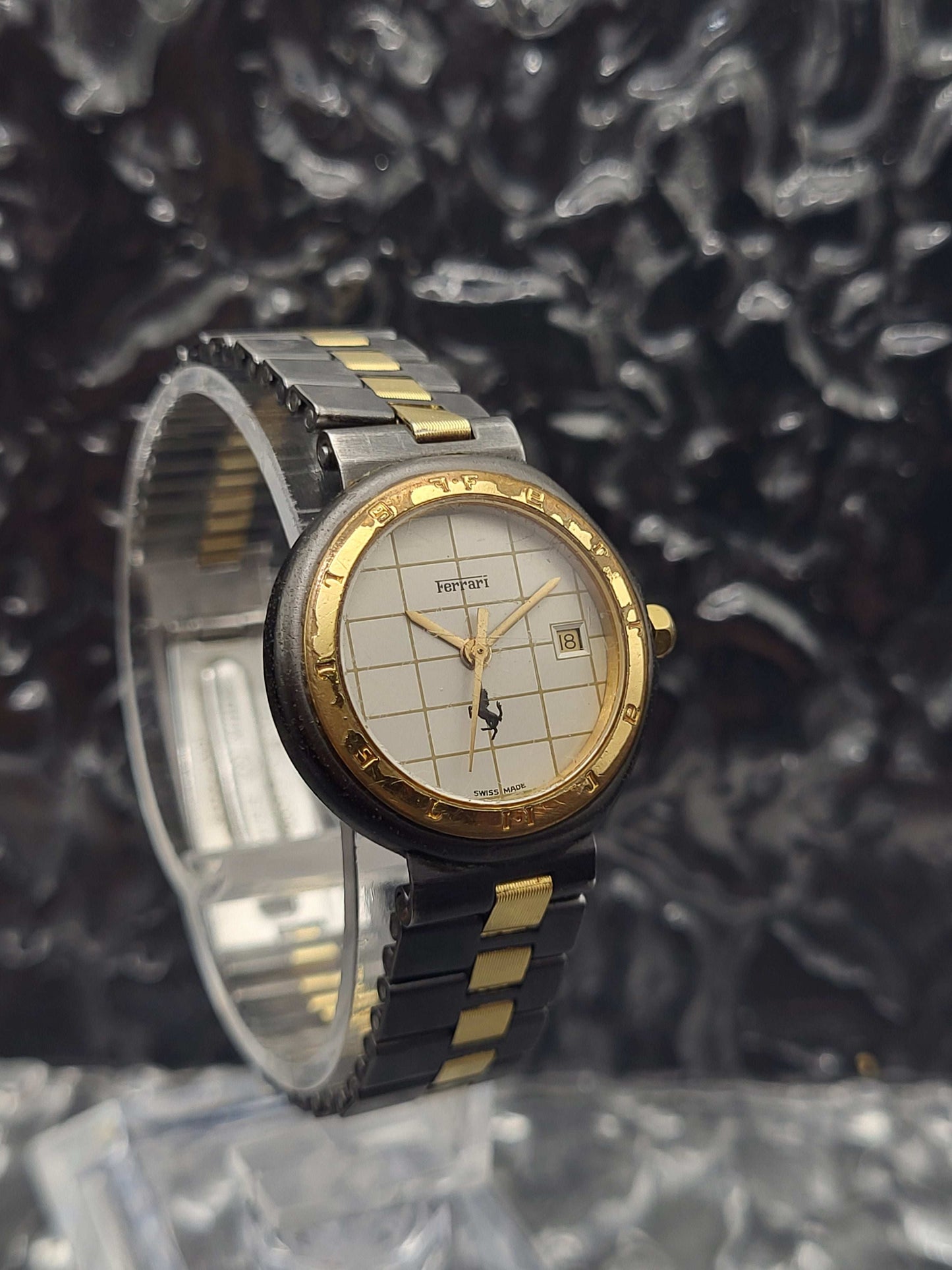 Ferrari By Cartier - Quartz - Two Tone - Ladies - Date - Red Robin Watches