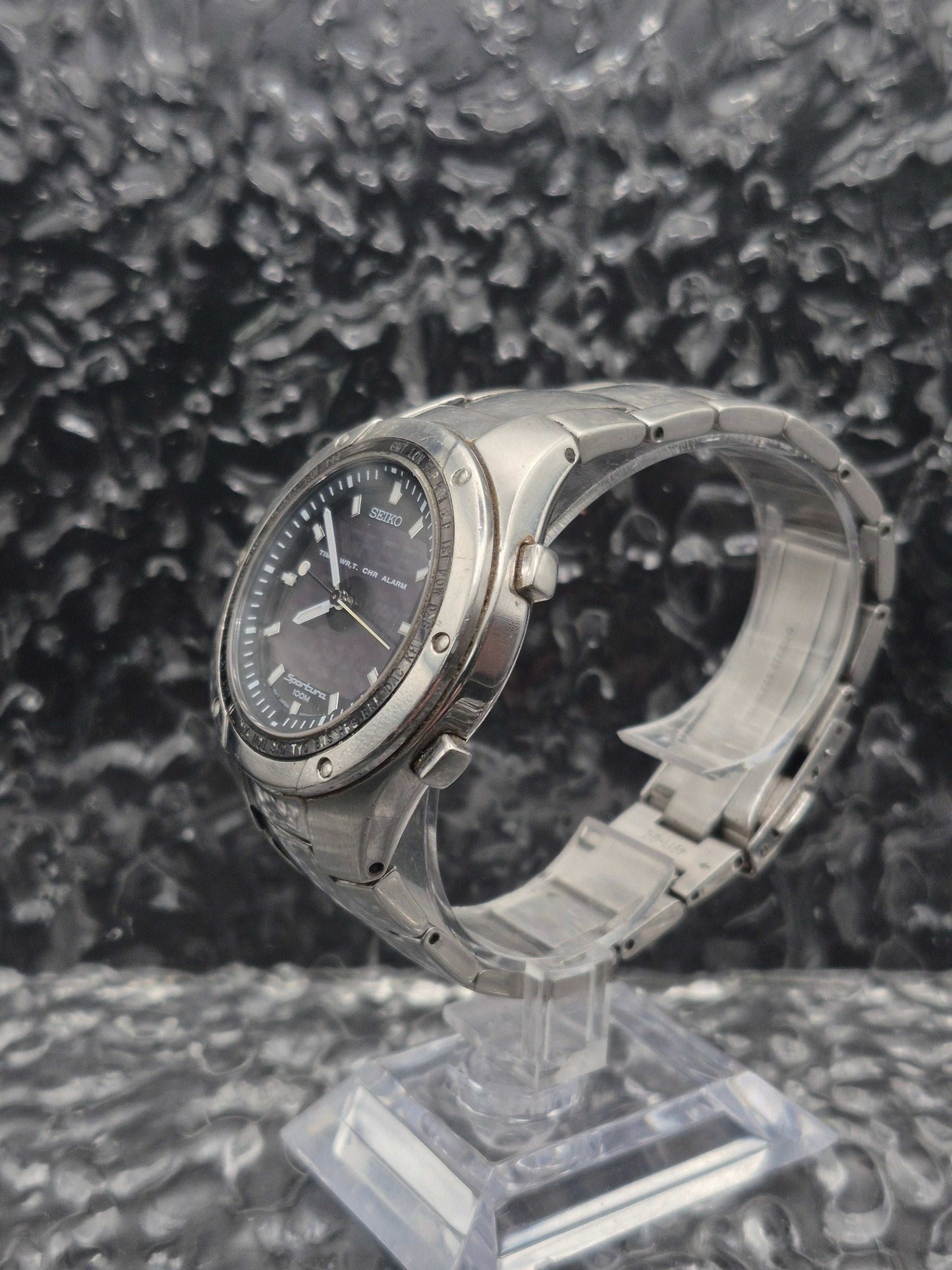 Seiko Sportura Ana-Digi Ref. H023-00A0 Multifunctional Quartz