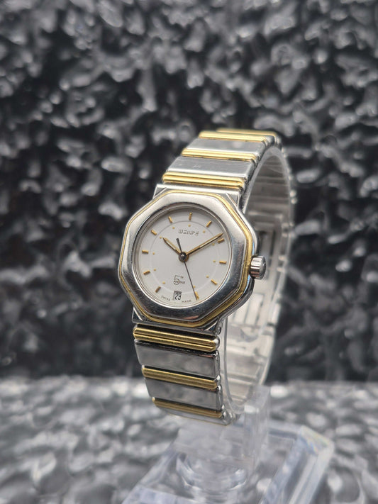 Wempe 5th Avenue Ref. 1878 - 11-1878-201 Steel And Gold Ladies Quartz