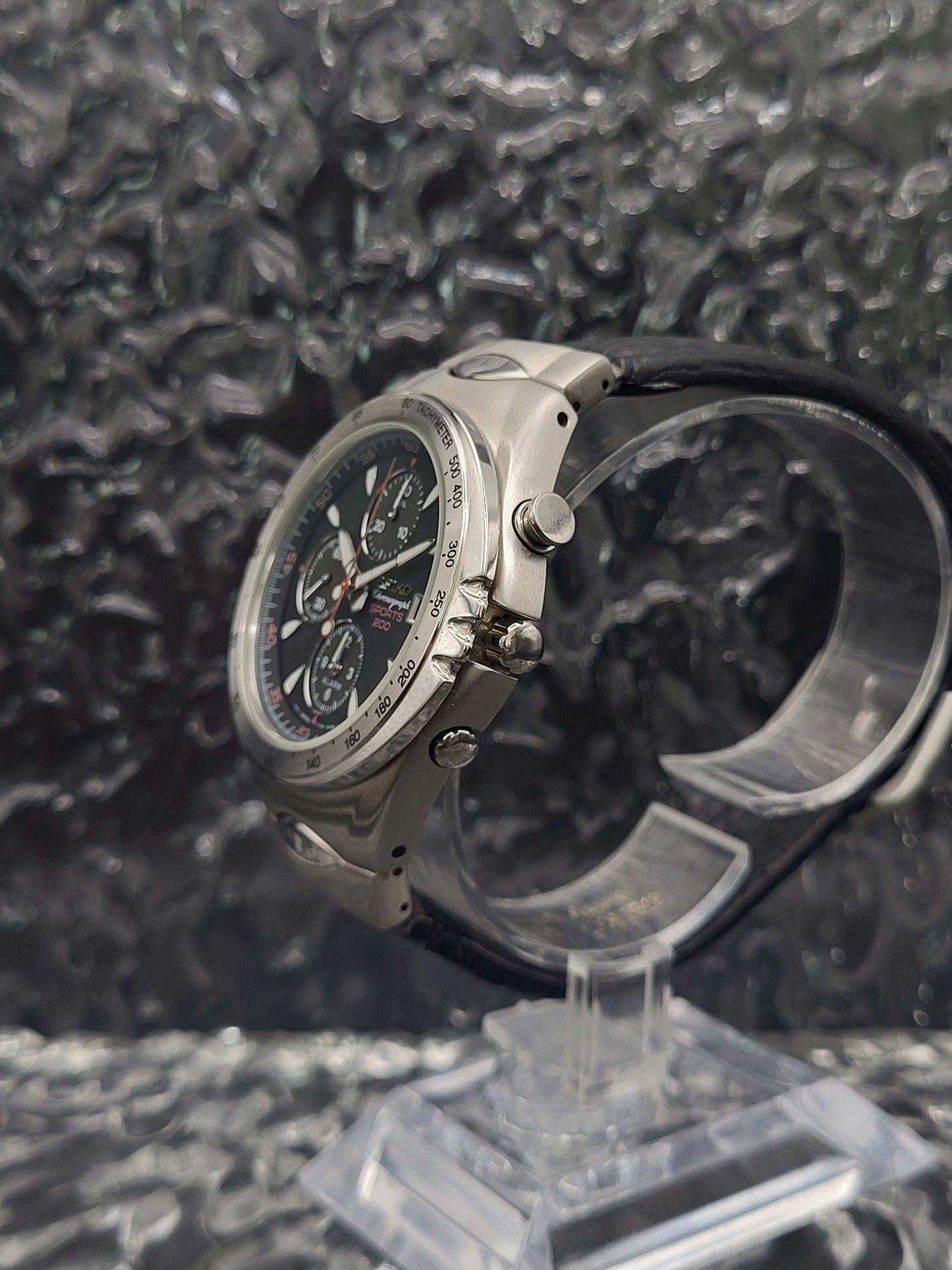 Seiko Macchina Sportiva - Ref. 7T32-6H60 - Quartz - Chronograph