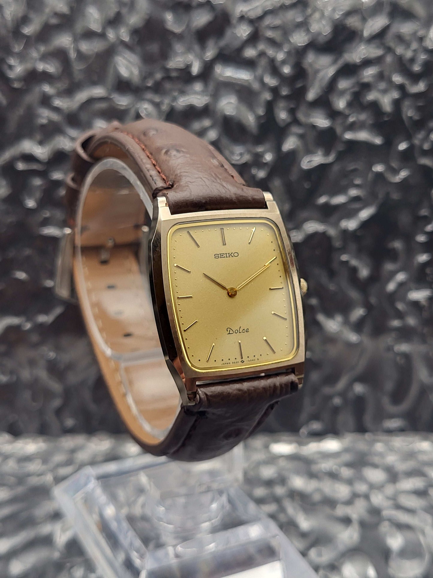Seiko Dolce - Ref. 9530-5030 - Tungsten Carbide Kast - Tank