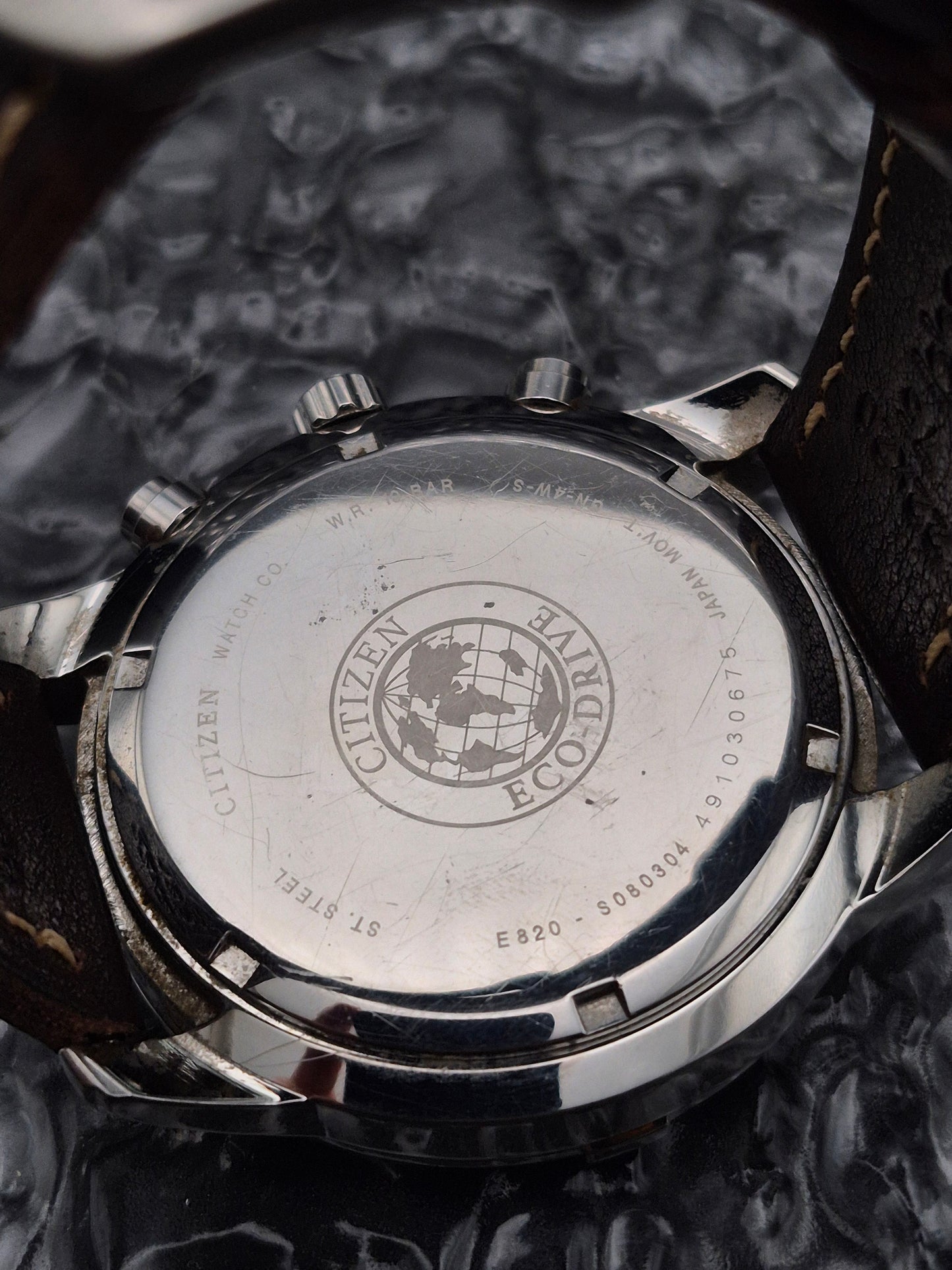 Citizen Eco-Drive Perpetual Calendar Ref. BL5470-06A Silver Dial - Red Robin Watches