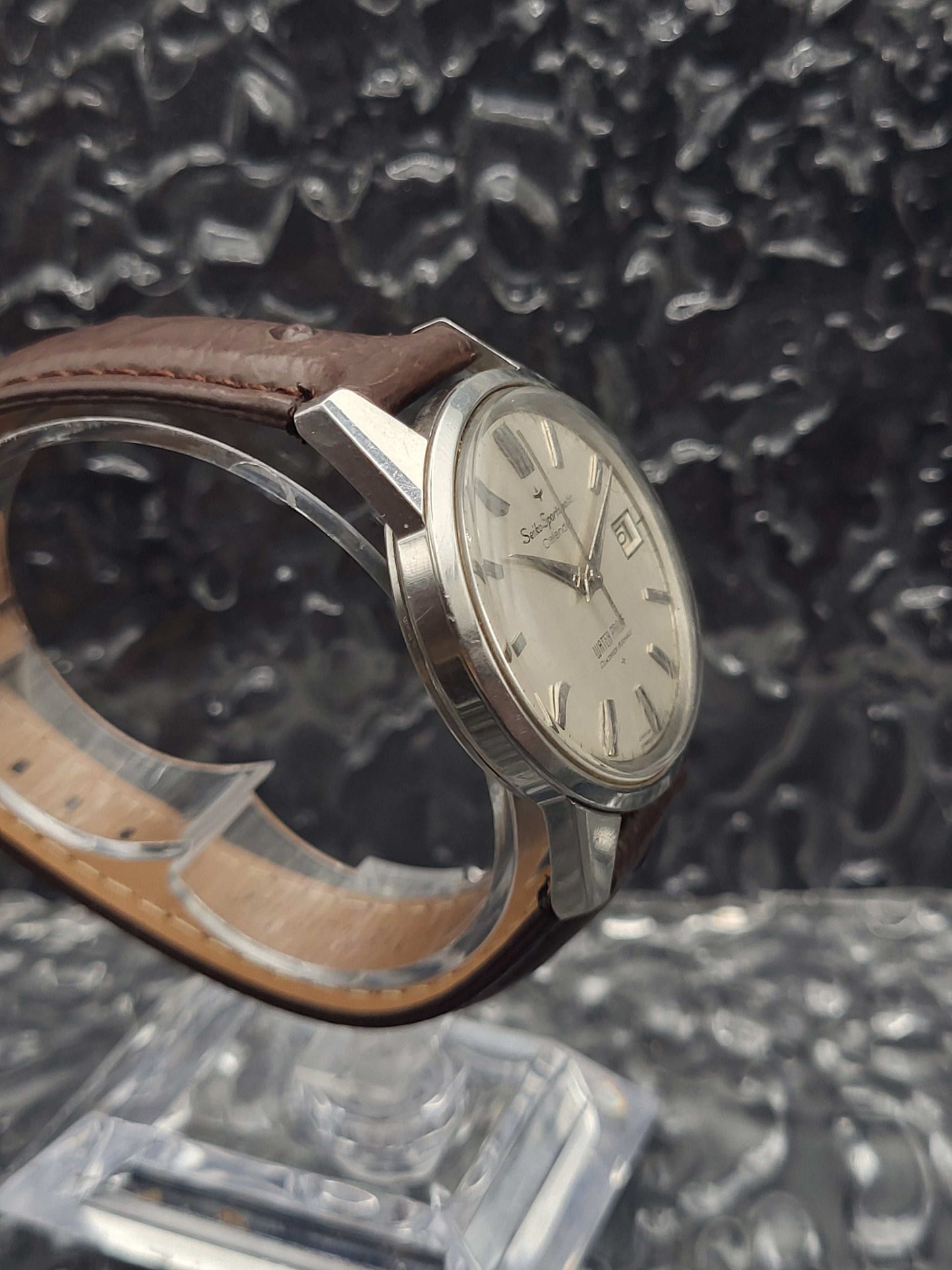 Seiko Sportsmatic Calendar - Ref. J13057 - Linen Wijzerplaat