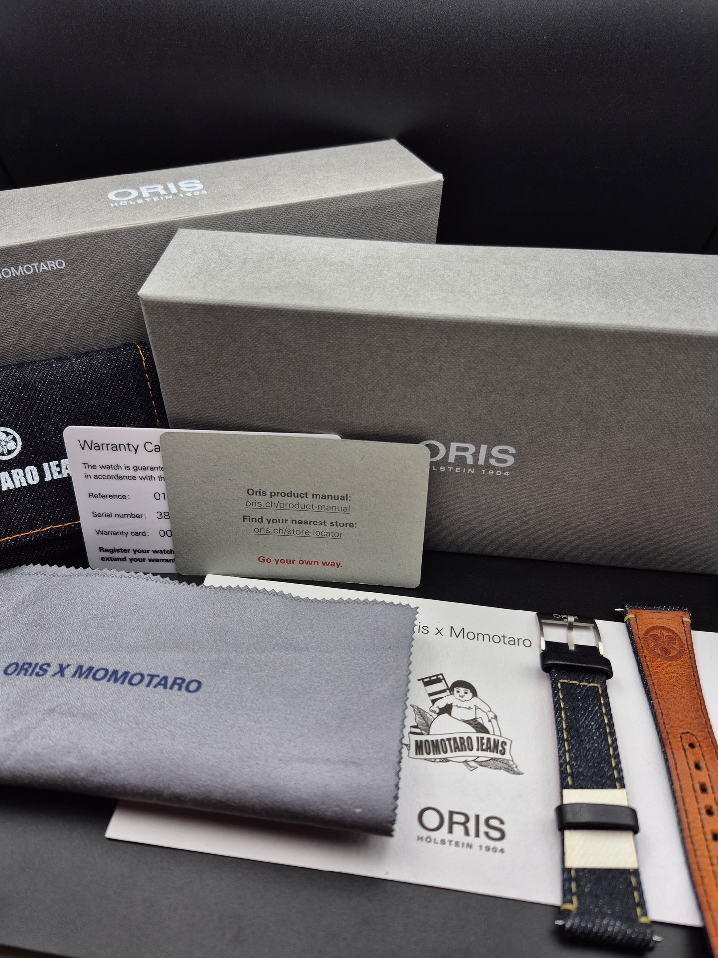 Oris Divers 65 X Momotaro Limited Edition Automatic Ref. 0173377074337 Full Set - Red Robin Watches