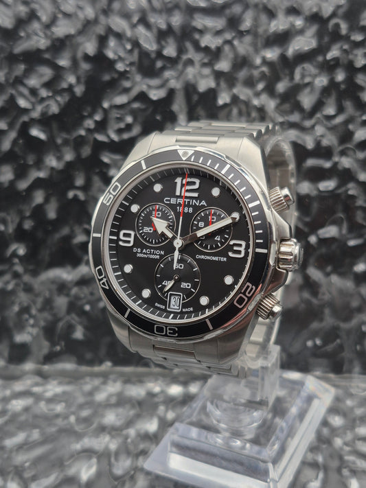 Certina DS Action Chronometer Ref. C032.434.11.057.00 Full Set Quartz Chronograph