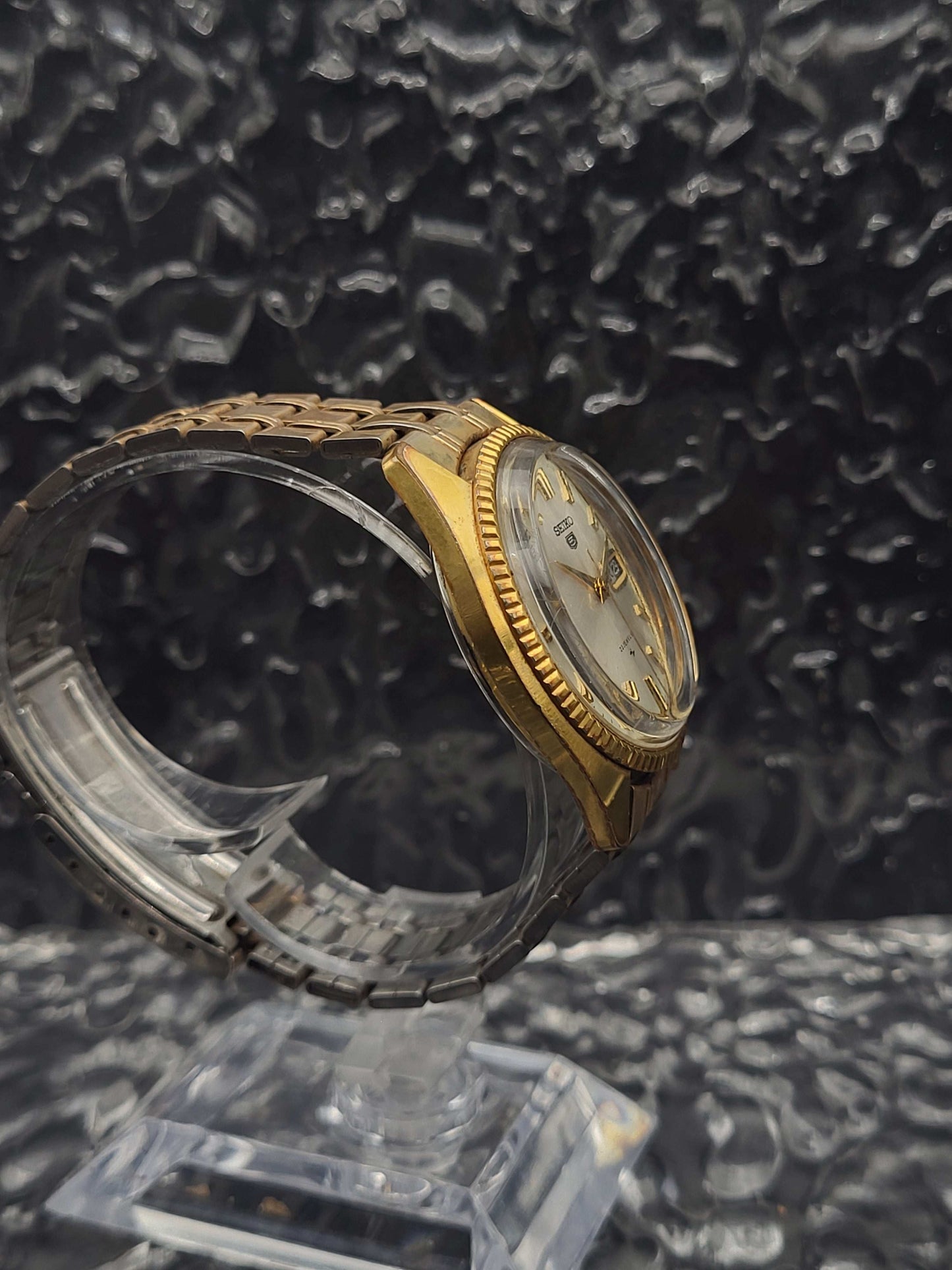 Seiko 5 - Ref. 5126-8050 - Fluted Bezel - Automaat