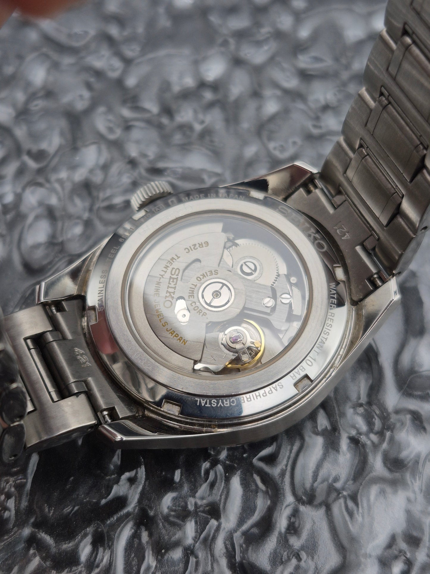 Seiko Sharp Edged Kurotobi Russet Ref. SPB307J1 - 6R21-01H0 Full Set Automatic - Red Robin Watches