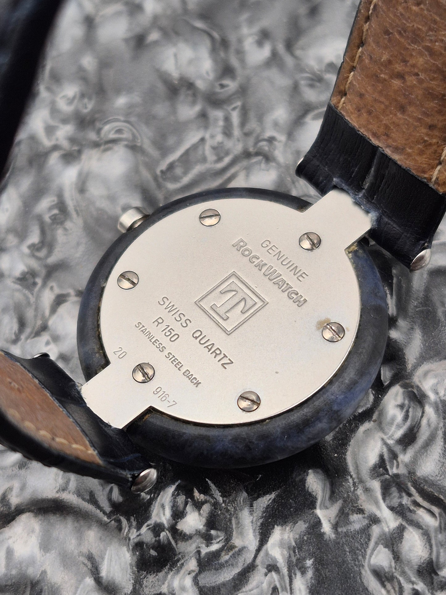 Tissot Rockwatch Ref. R150 Blue Stone Unisex Watch