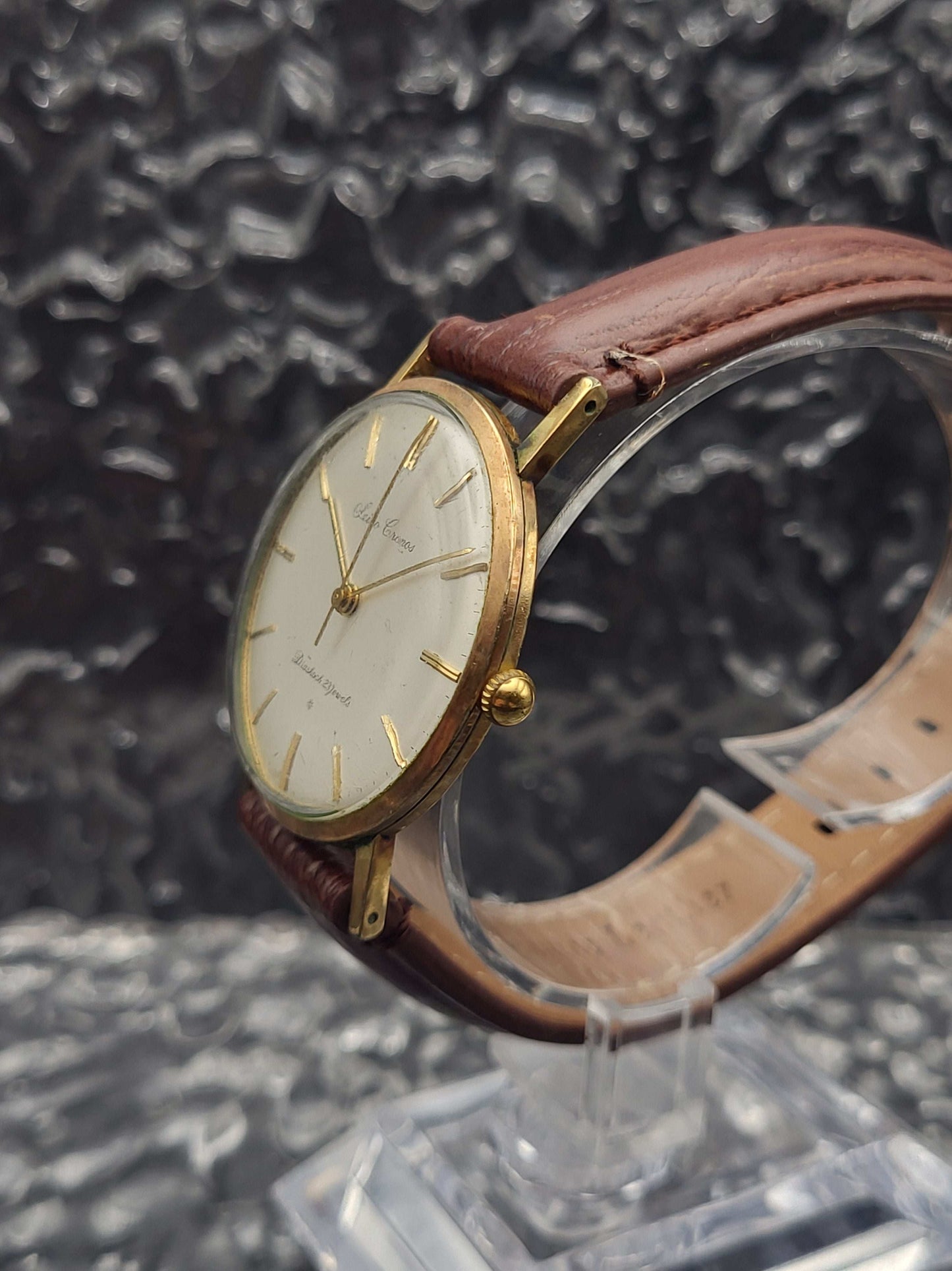 Seiko Cronos - Diashock 23j - Manual - Goudkleurig