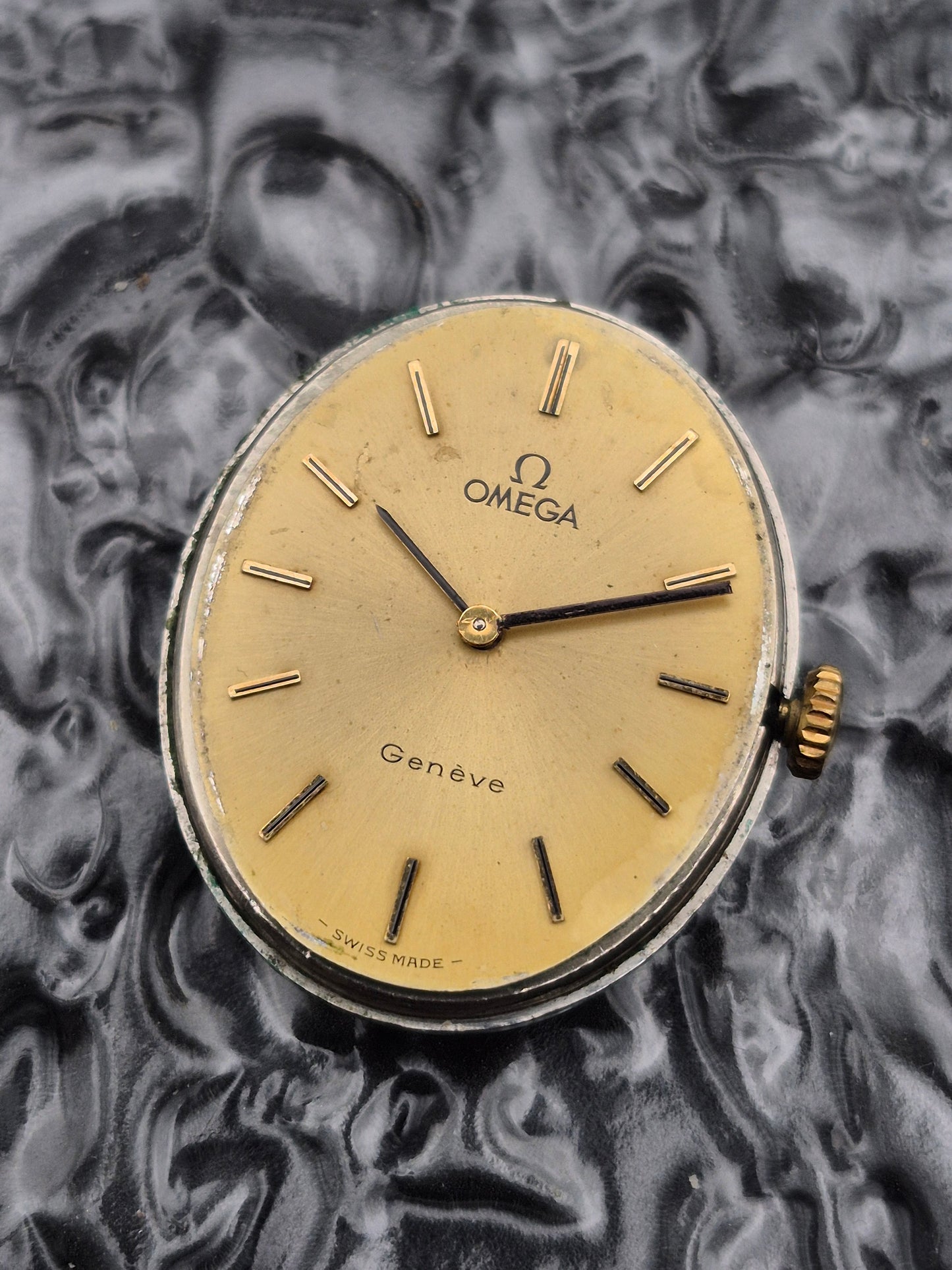 Omega Oval Dresswatch Ref. 511.416 Gold Tone Manual Wound