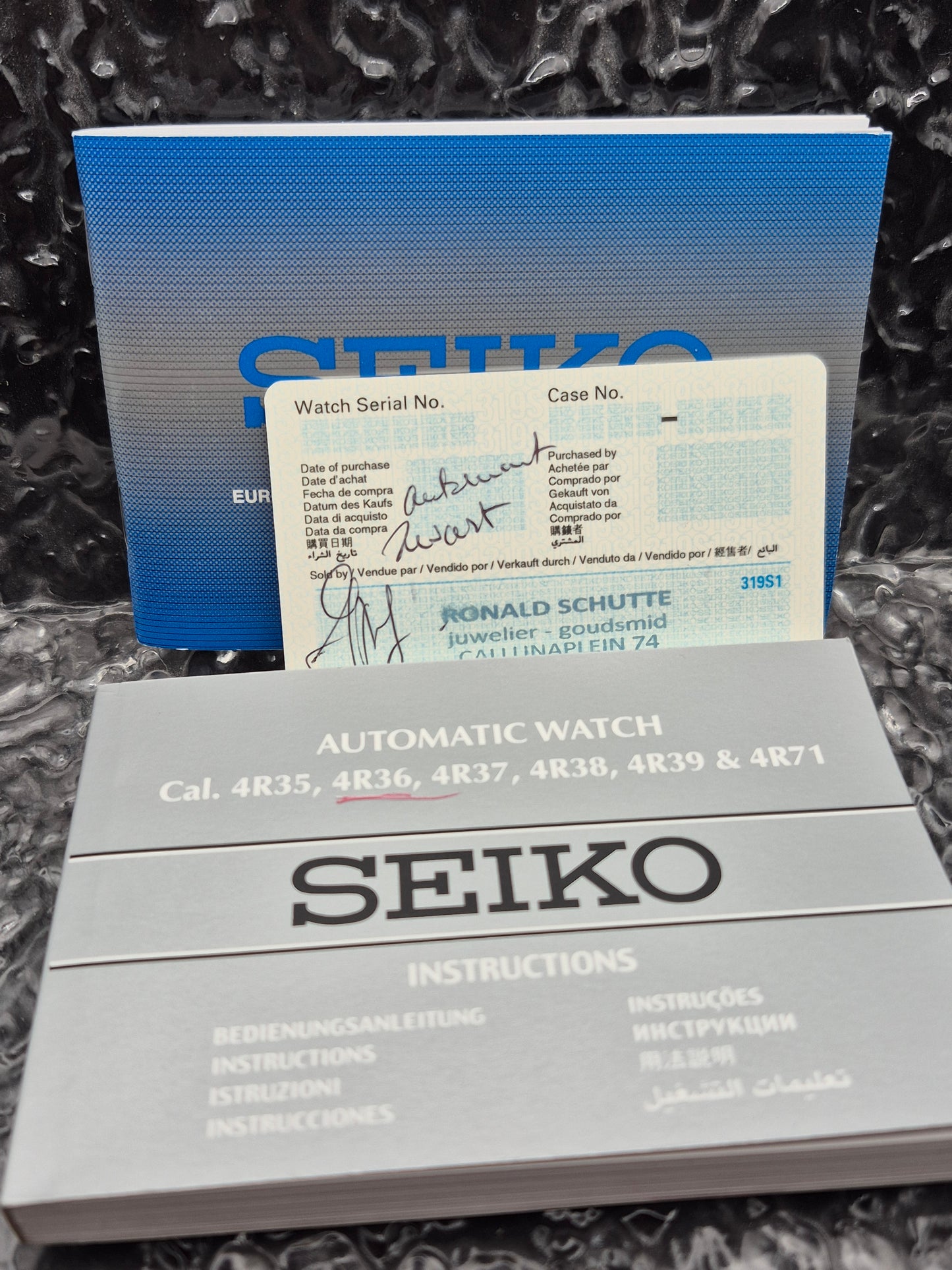 Seiko 5 Sports Ref. SRPD65K1 - 4R36-07G0 Black Case Automatic
