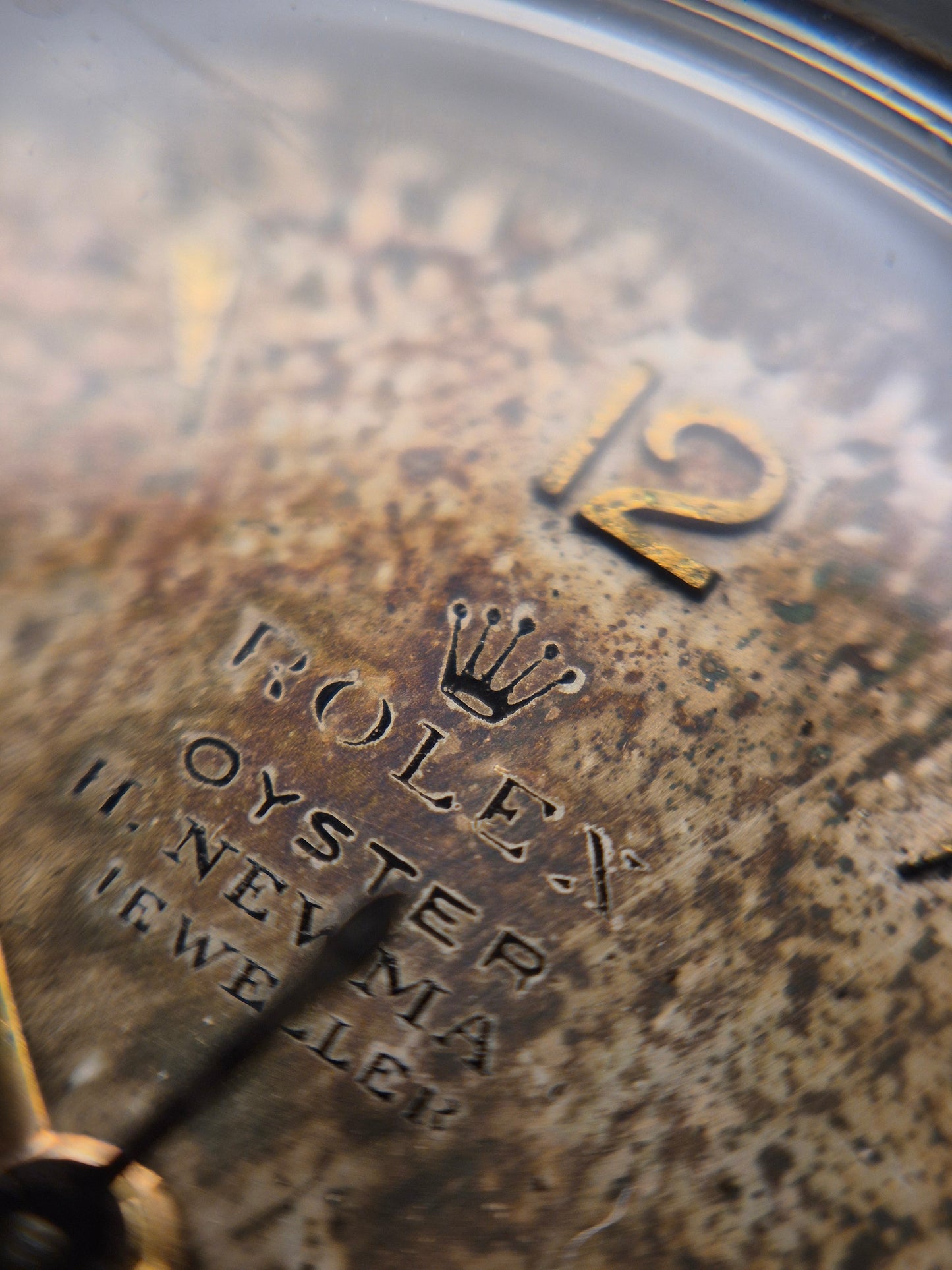 Rolex Oyster Double Signed Tropical Dial Ref. 4444 Manual